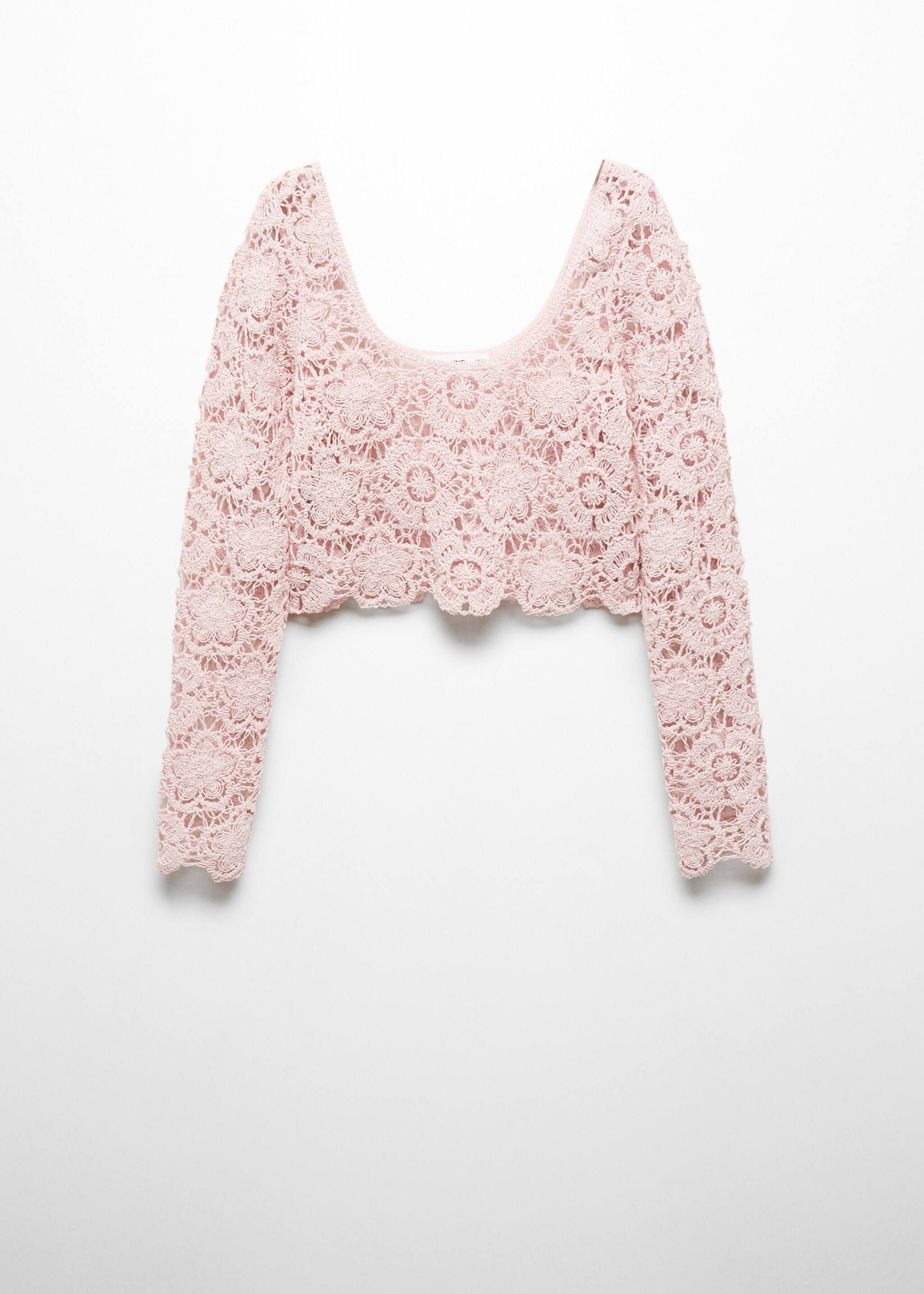 Pull-over court crochet - Article sans modèle