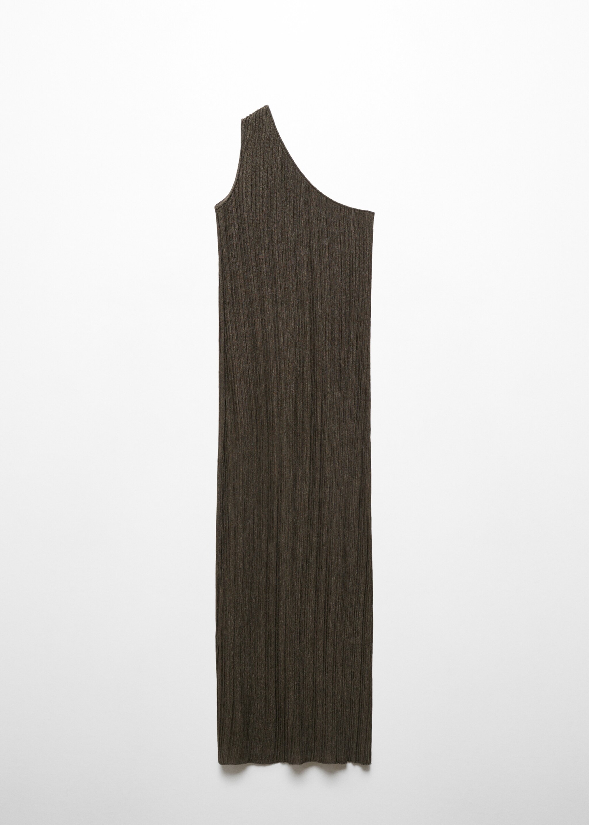 Asymmetrisches Strickkleid - Artikel ohne Model