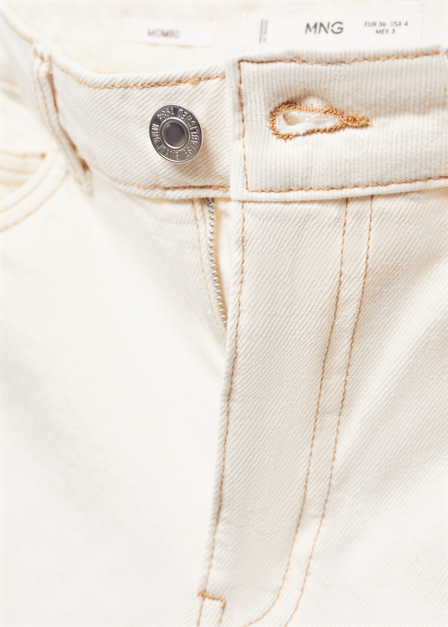 Shorts vaqueros tiro alto - Detalle del artículo 8