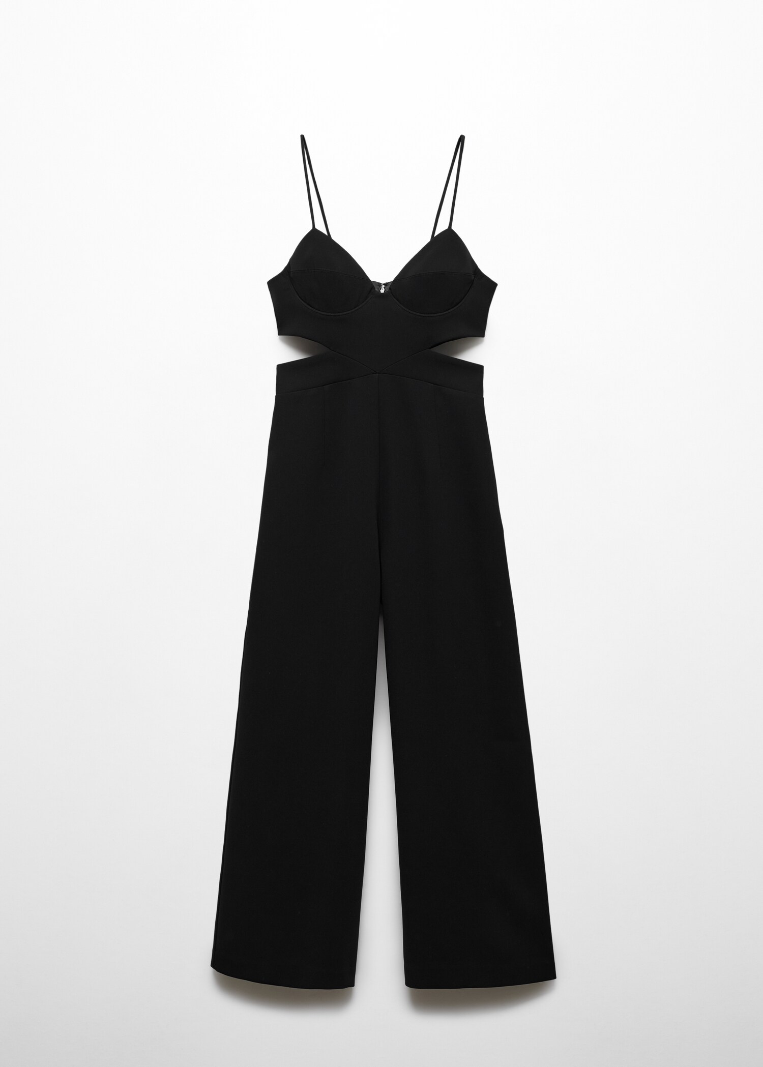 Jumpsuit with straps and side slits - Article without model