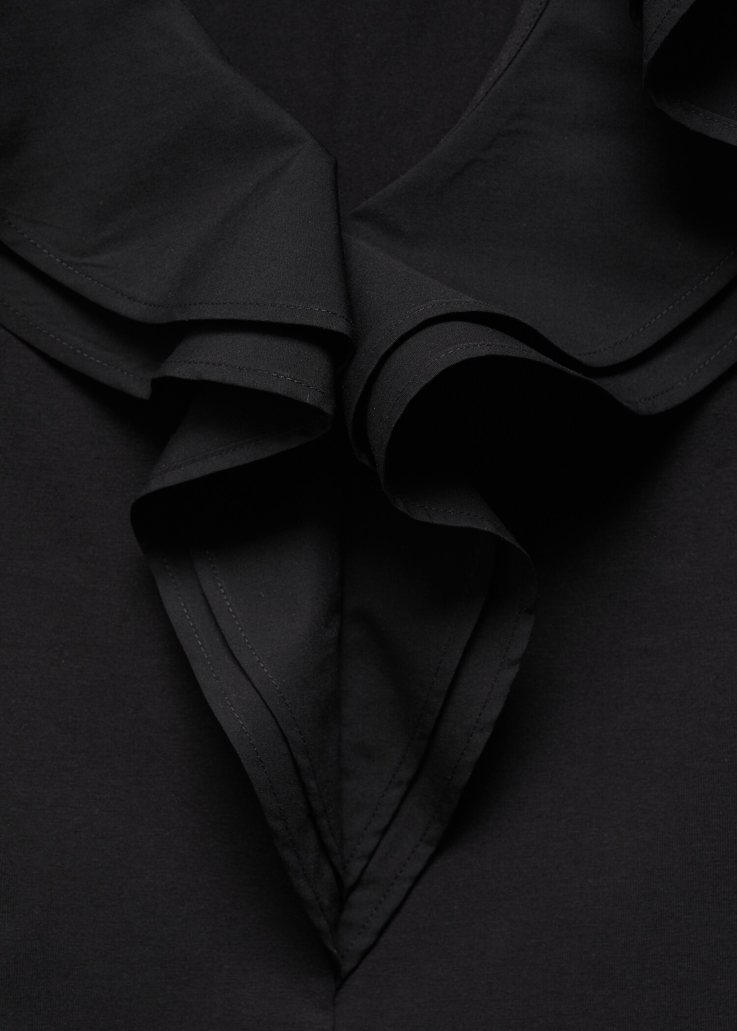 Ruffled cotton top - Details of the article 8