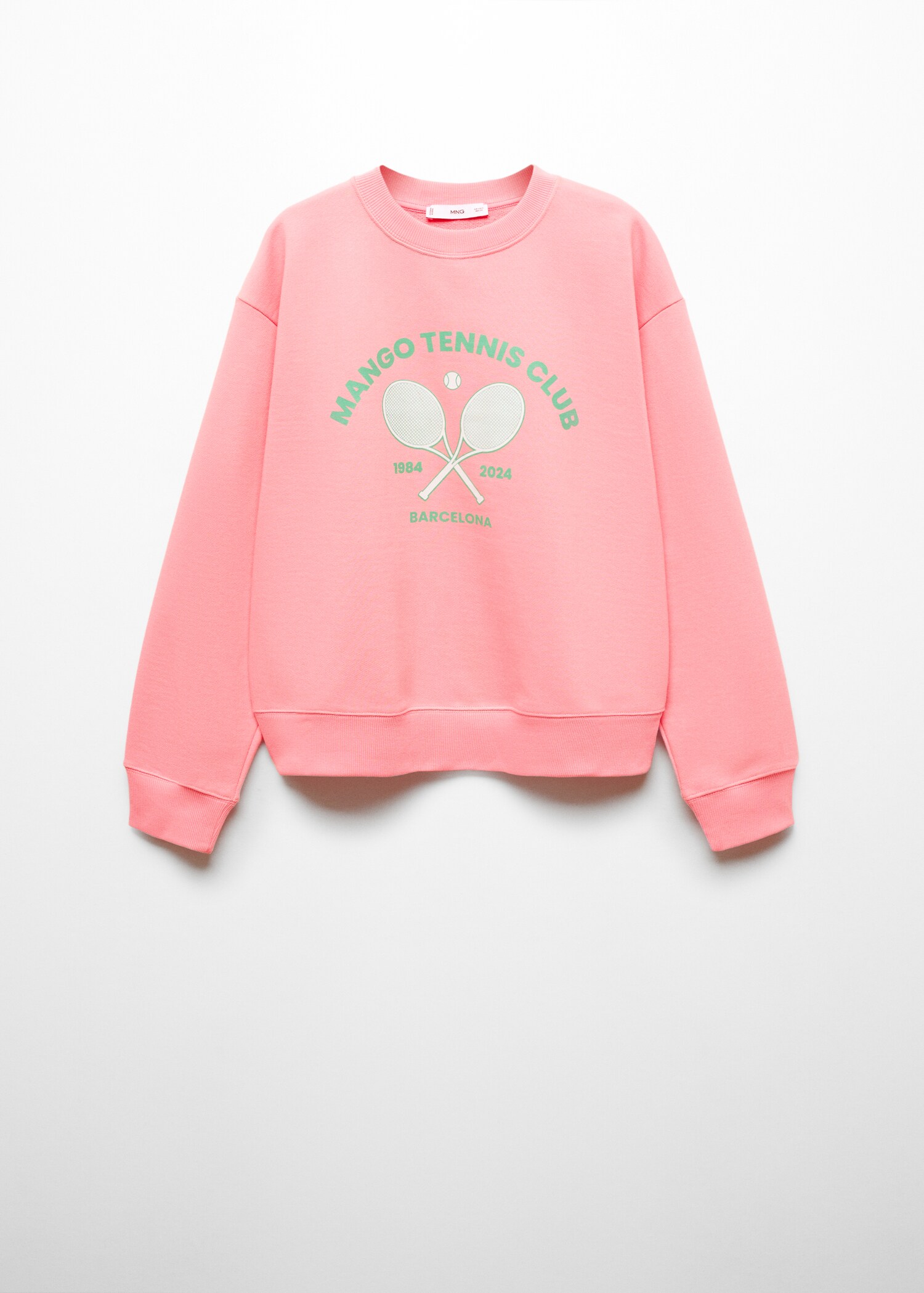 Printed message sweatshirt - Article without model