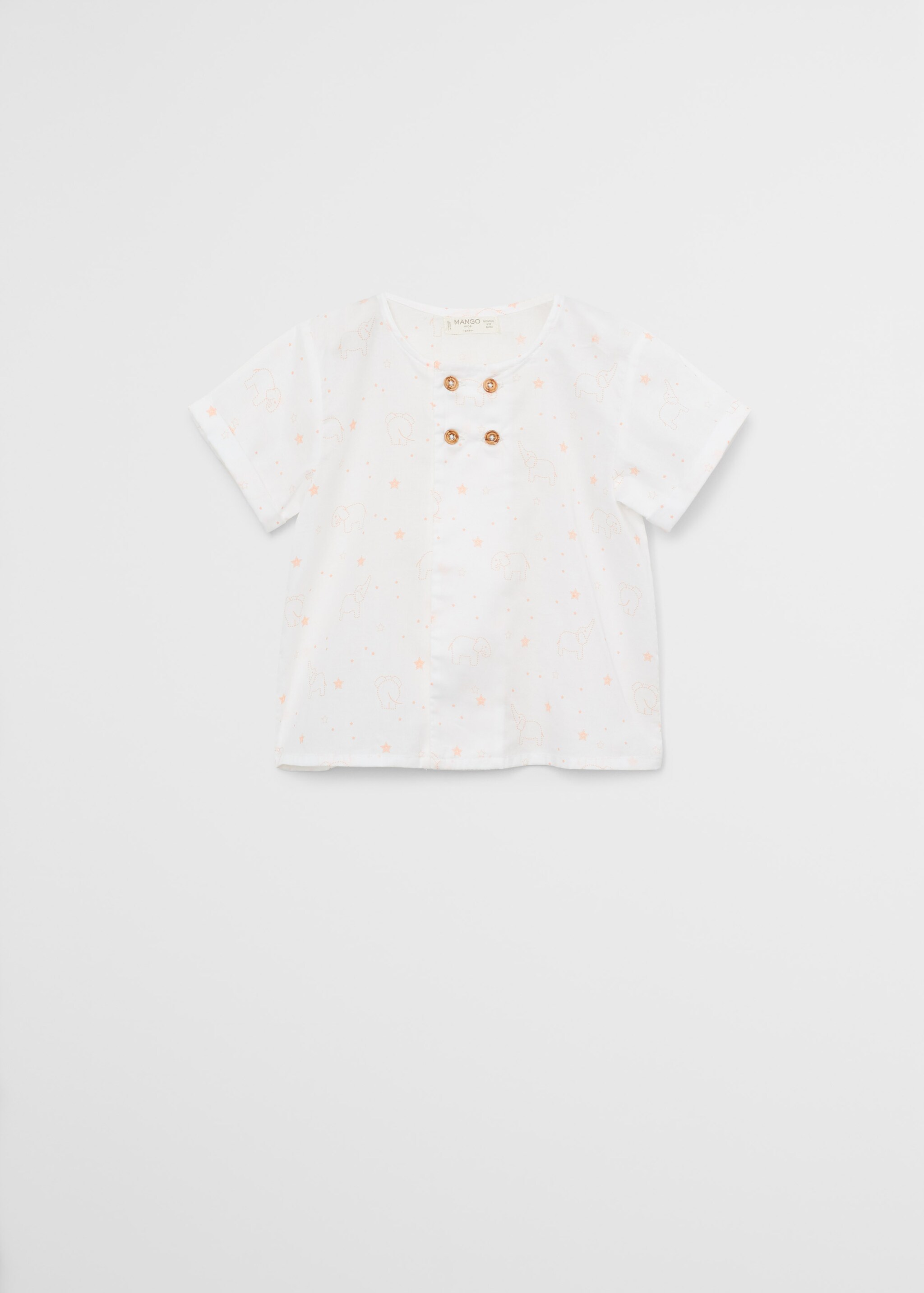Camisa estampada algodón - Artículo sin modelo
