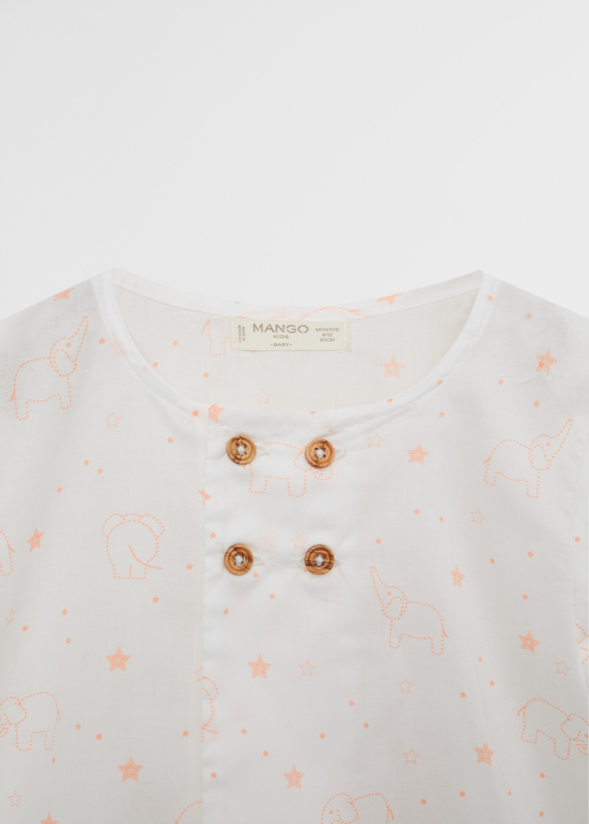 Camisa estampada algodón - Detalle del artículo 8