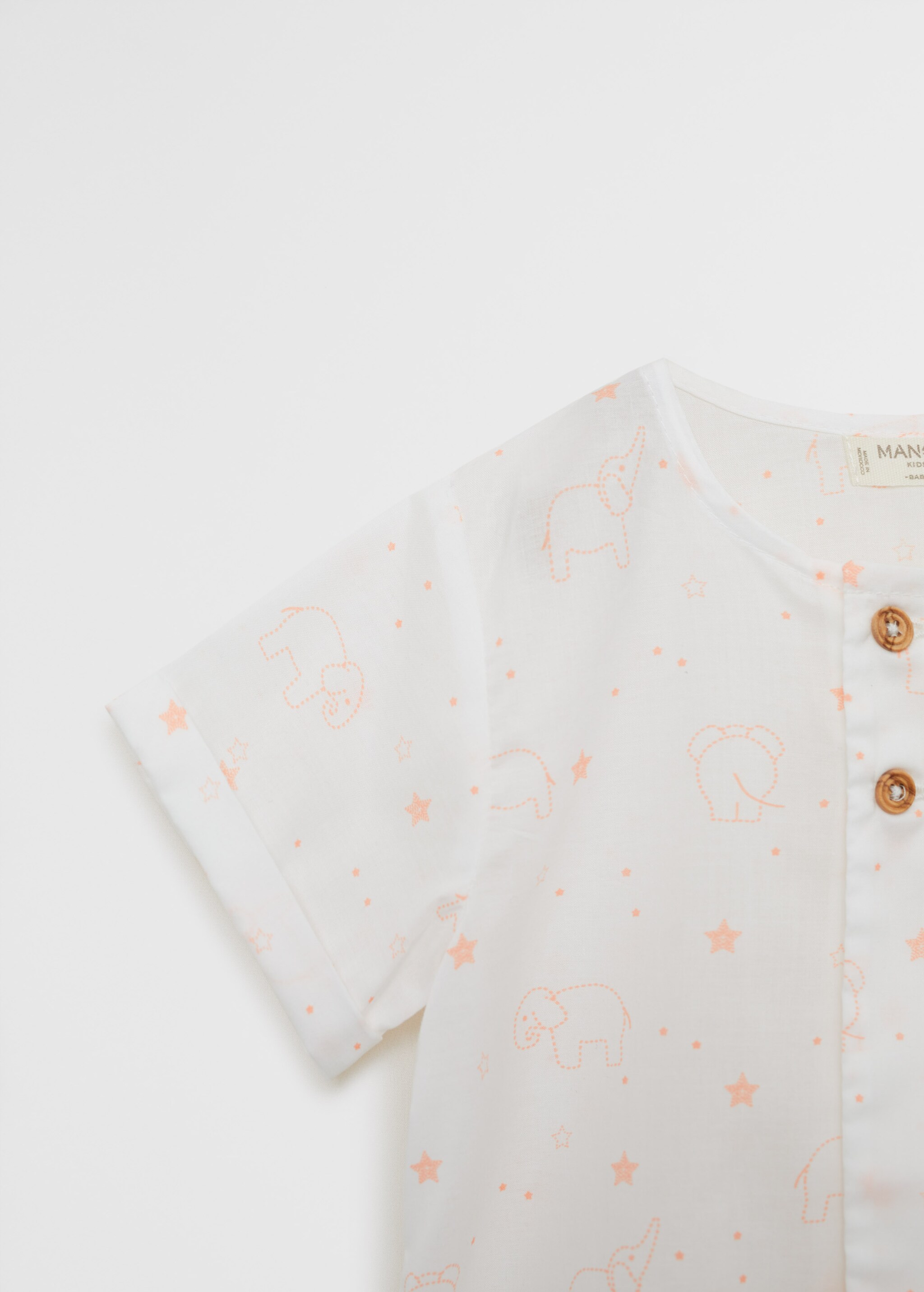 Camisa estampada algodón - Detalle del artículo 9