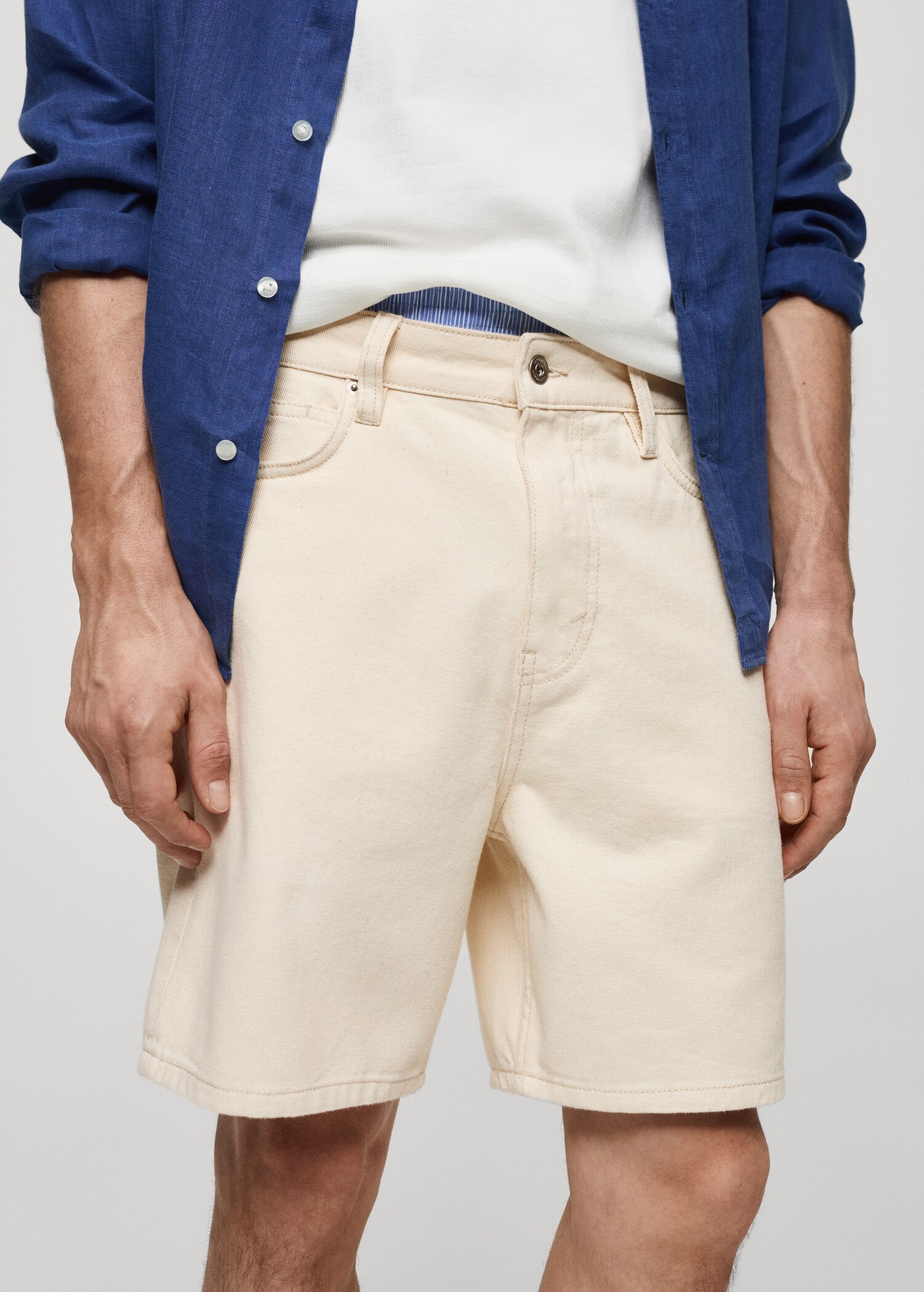 Bermuda en jean regular-fit - Détail de l'article 1