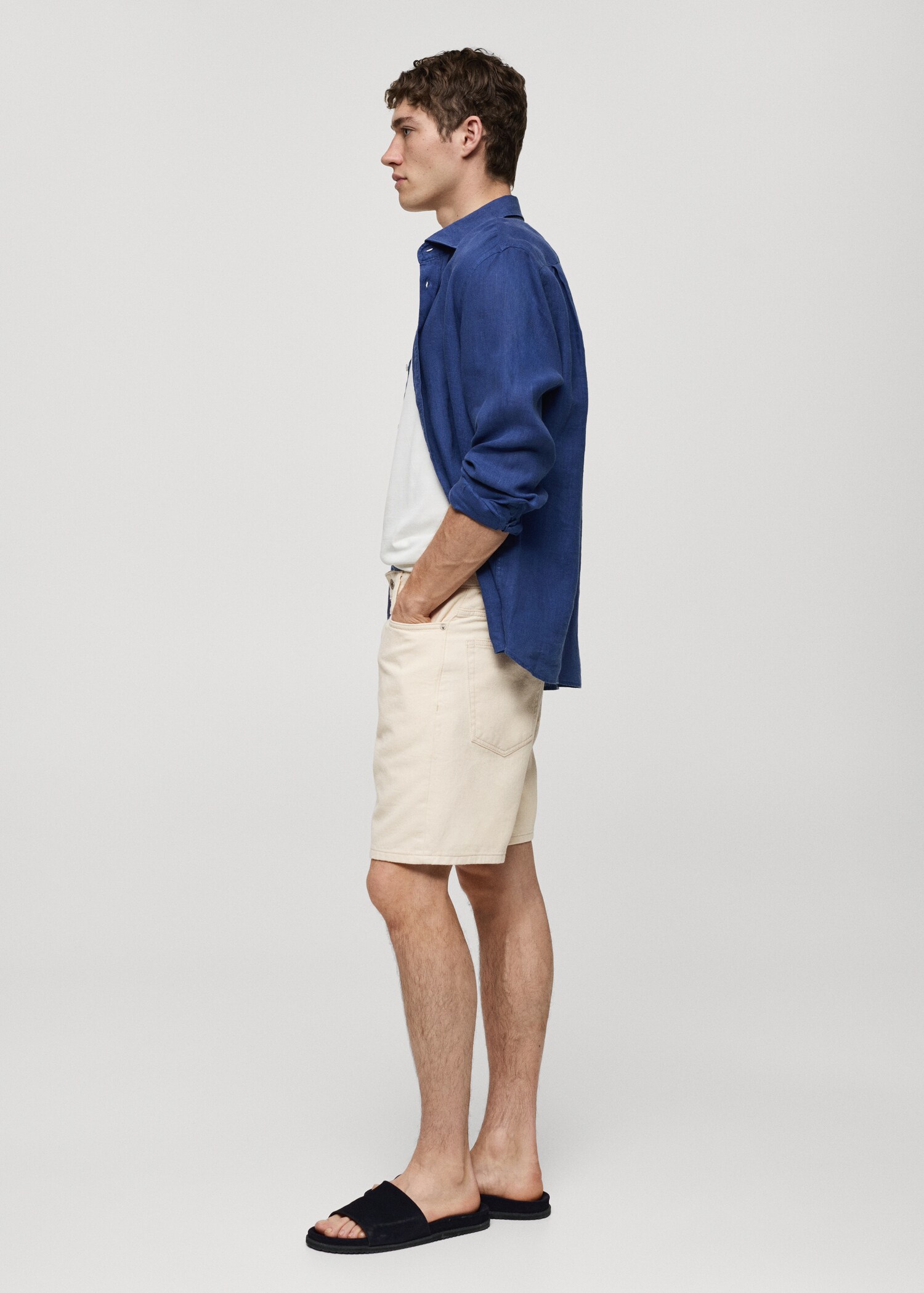 Bermuda en jean regular-fit - Détail de l'article 2