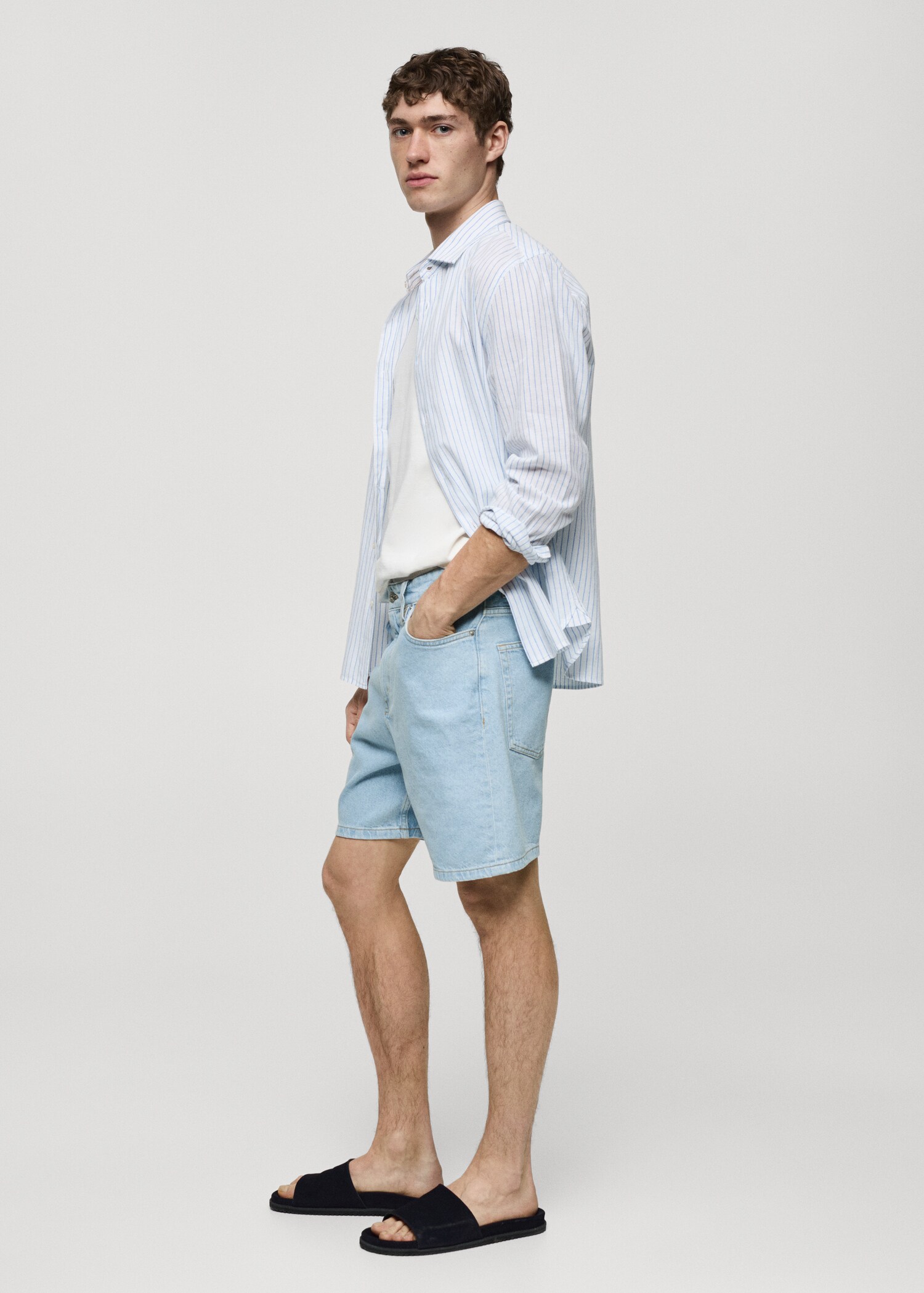 Bermuda en jean regular-fit - Détail de l'article 2