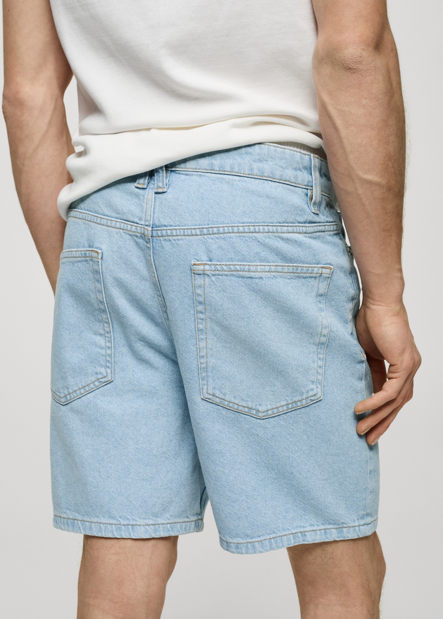 Bermudas denim regular fit