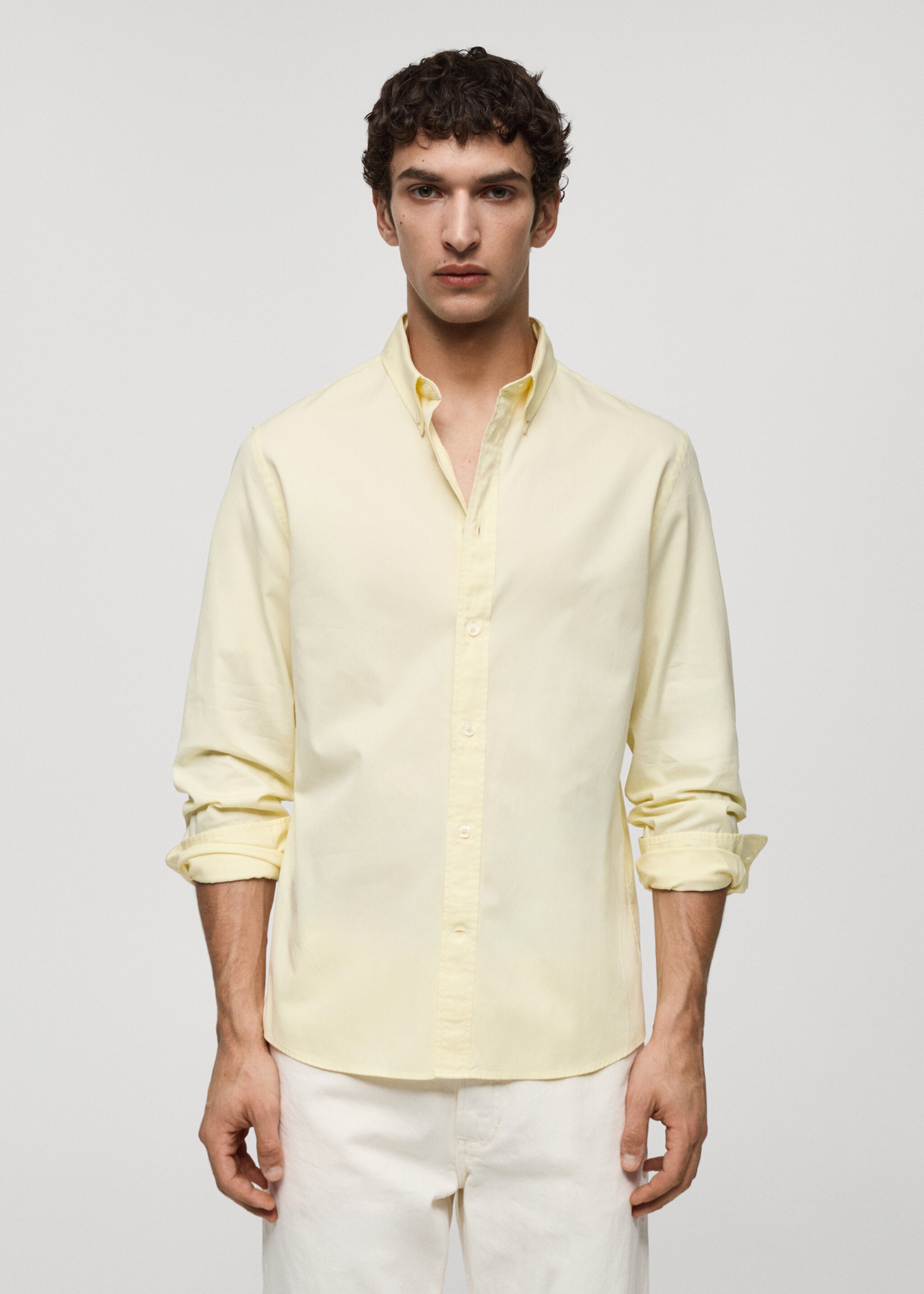 Chemise 100 % coton regular-fit - Plan moyen