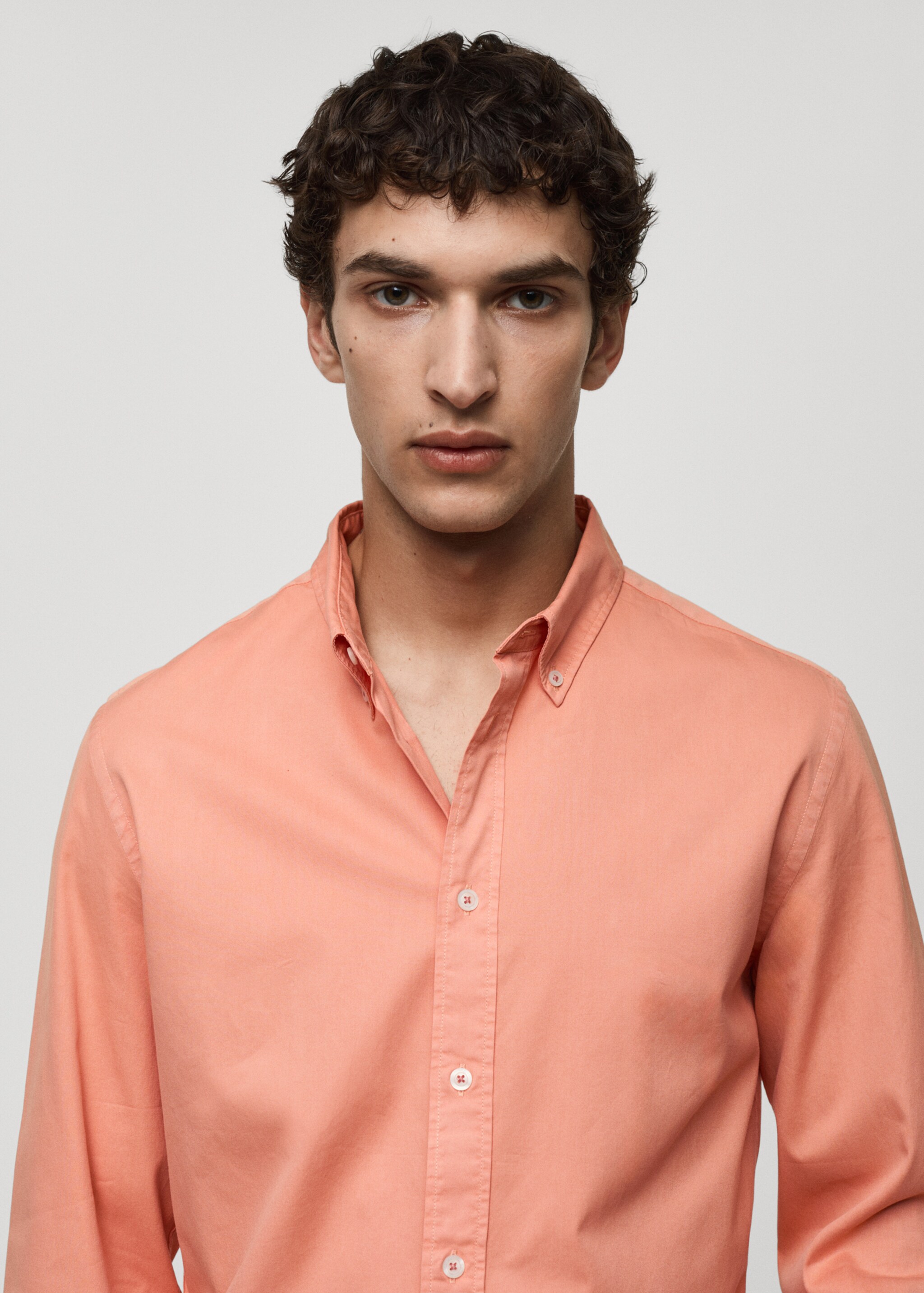 Camisa 100% algodón regular fit - Detalle del artículo 1