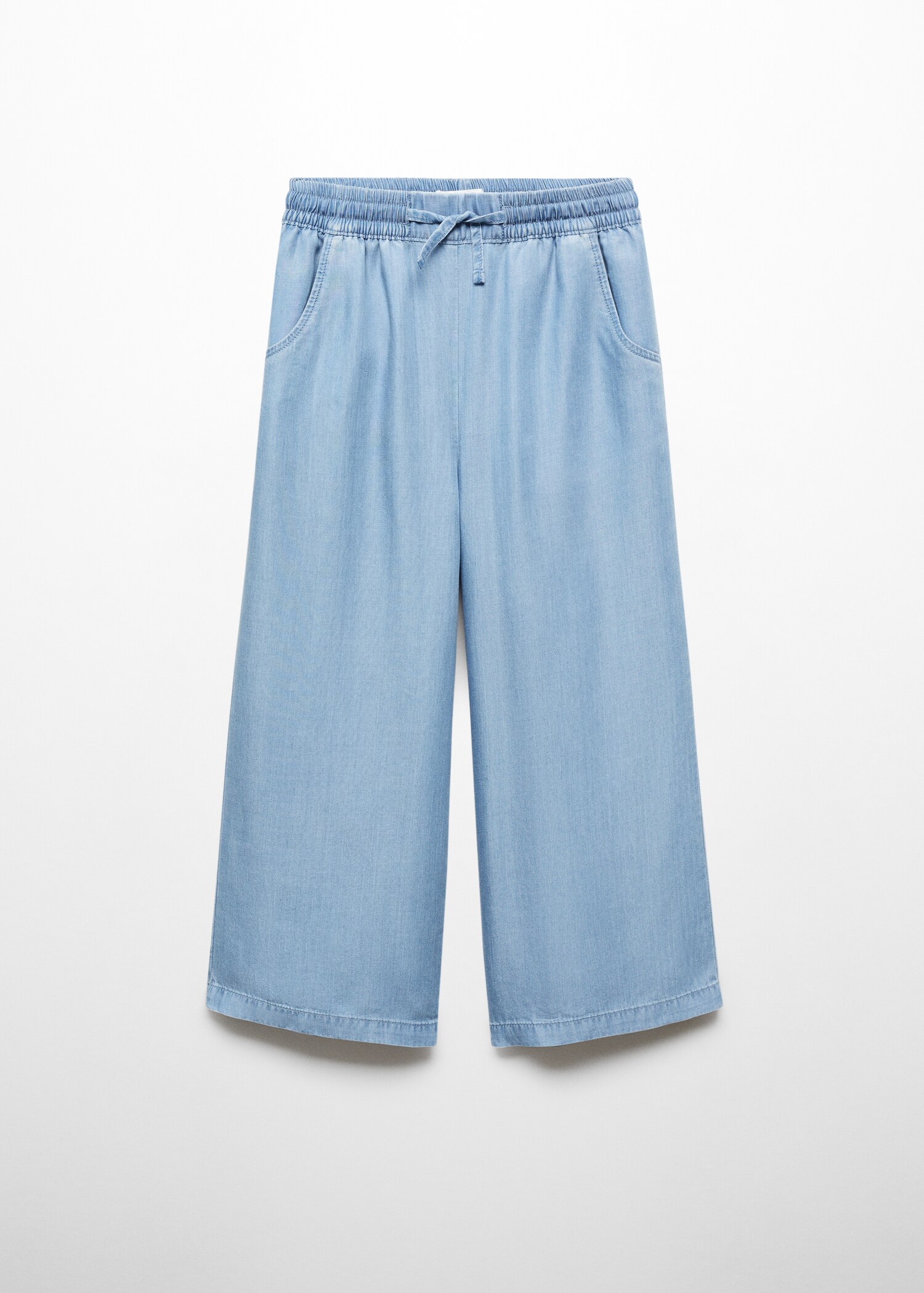 Lyocell trousers with elastic waistband - Article without model