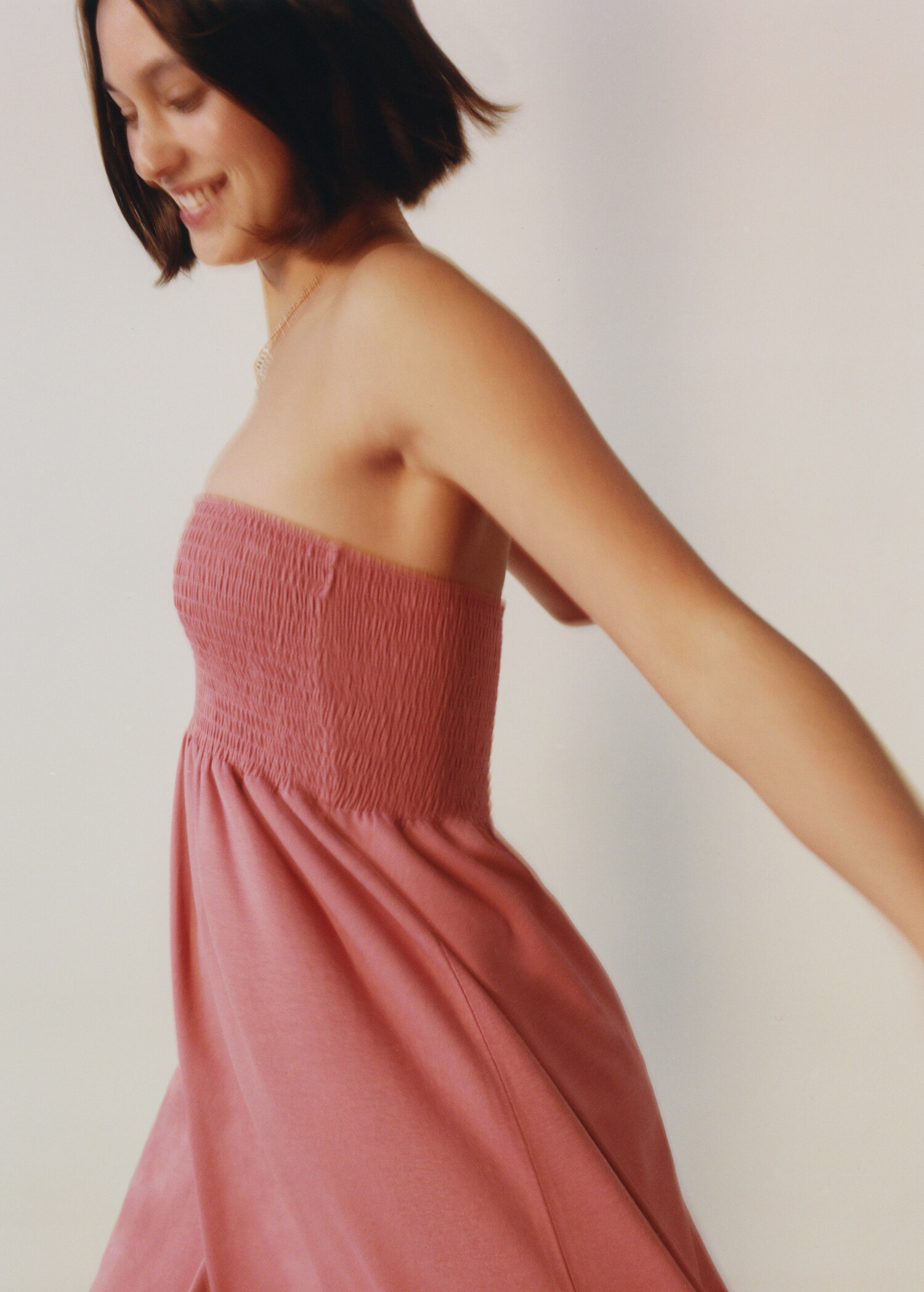 Ruched midi dress - Details of the article 5