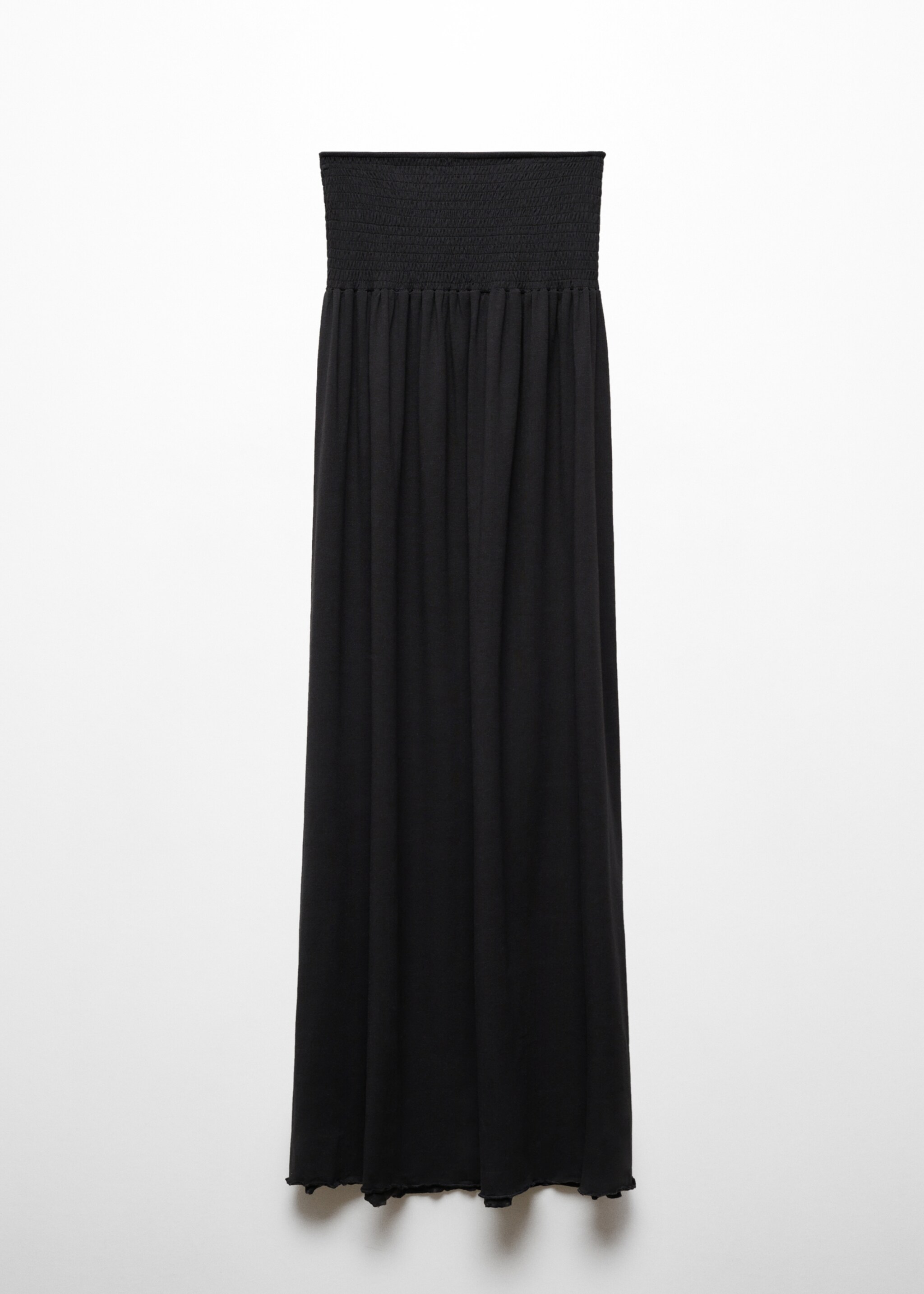 Robe midi froncée - Article sans modèle
