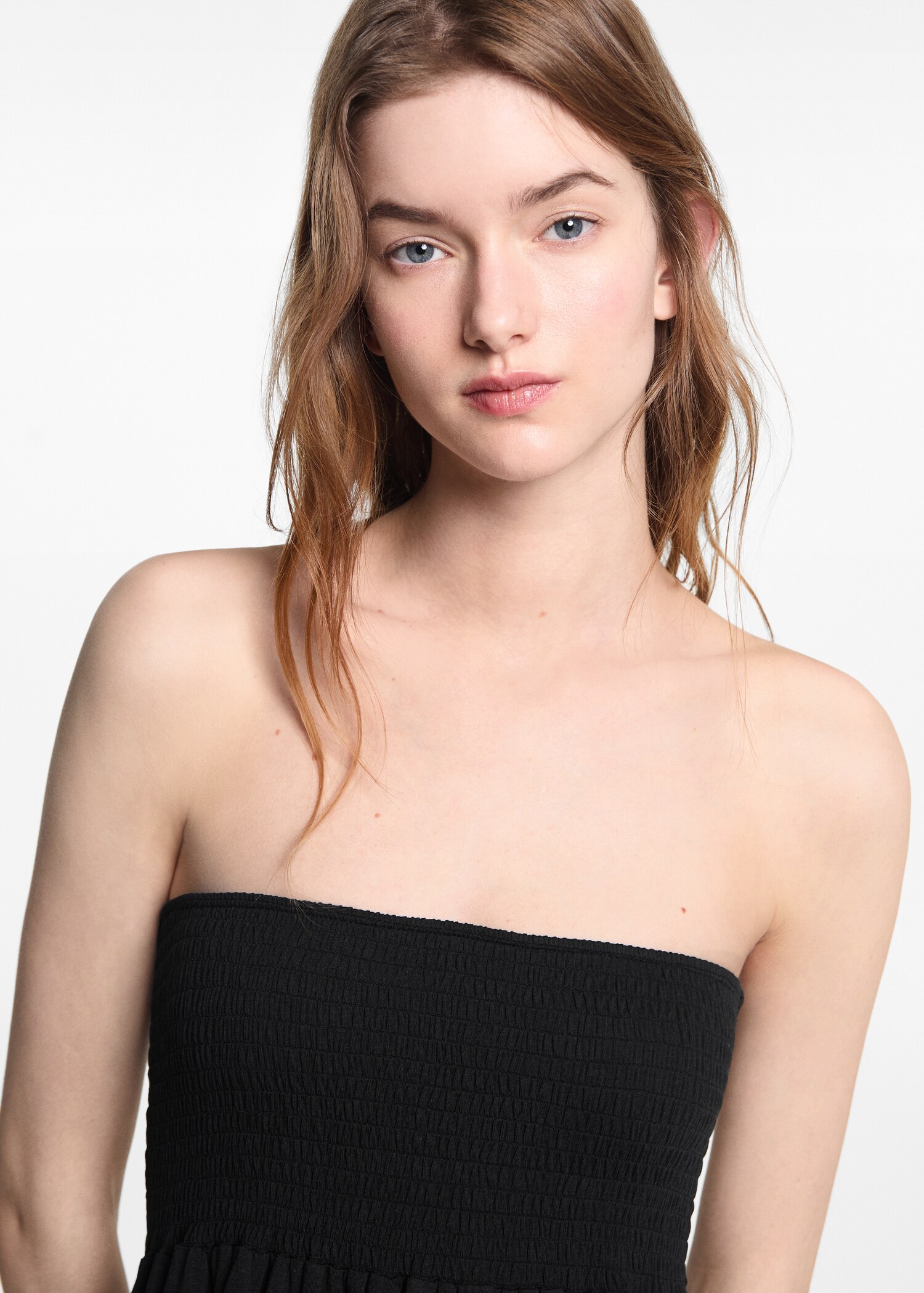 Ruched midi dress - Details of the article 1