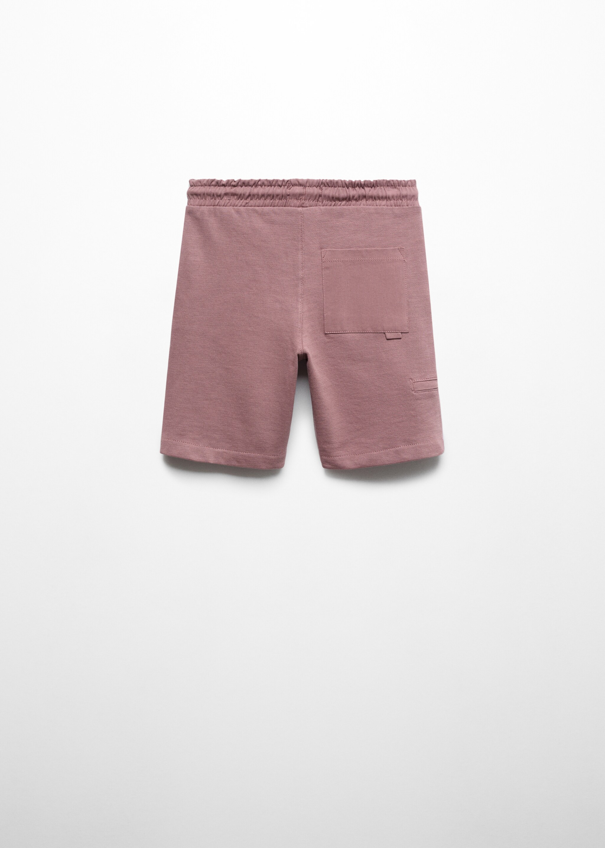 Elastic waist Bermuda shorts - Reverse of the article