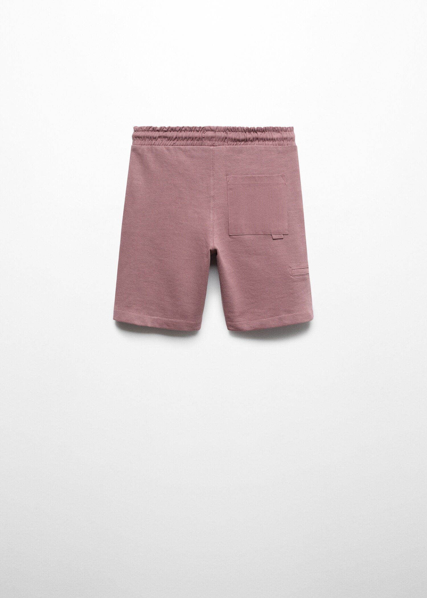 Elastic waist Bermuda shorts - Reverse of the article