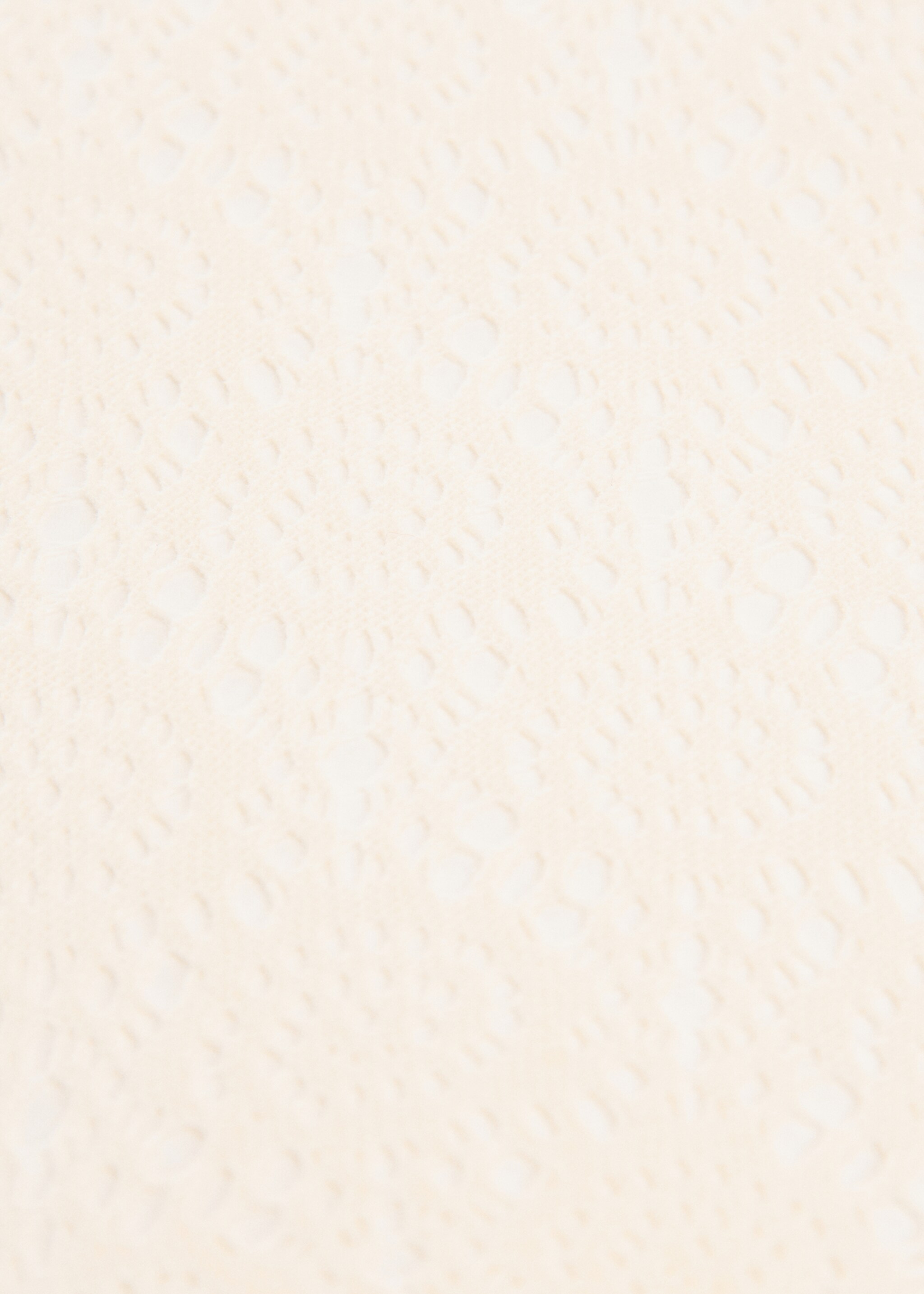 Lace-design stockings - Medium plane, Ecru. Ref: 67067716-00.