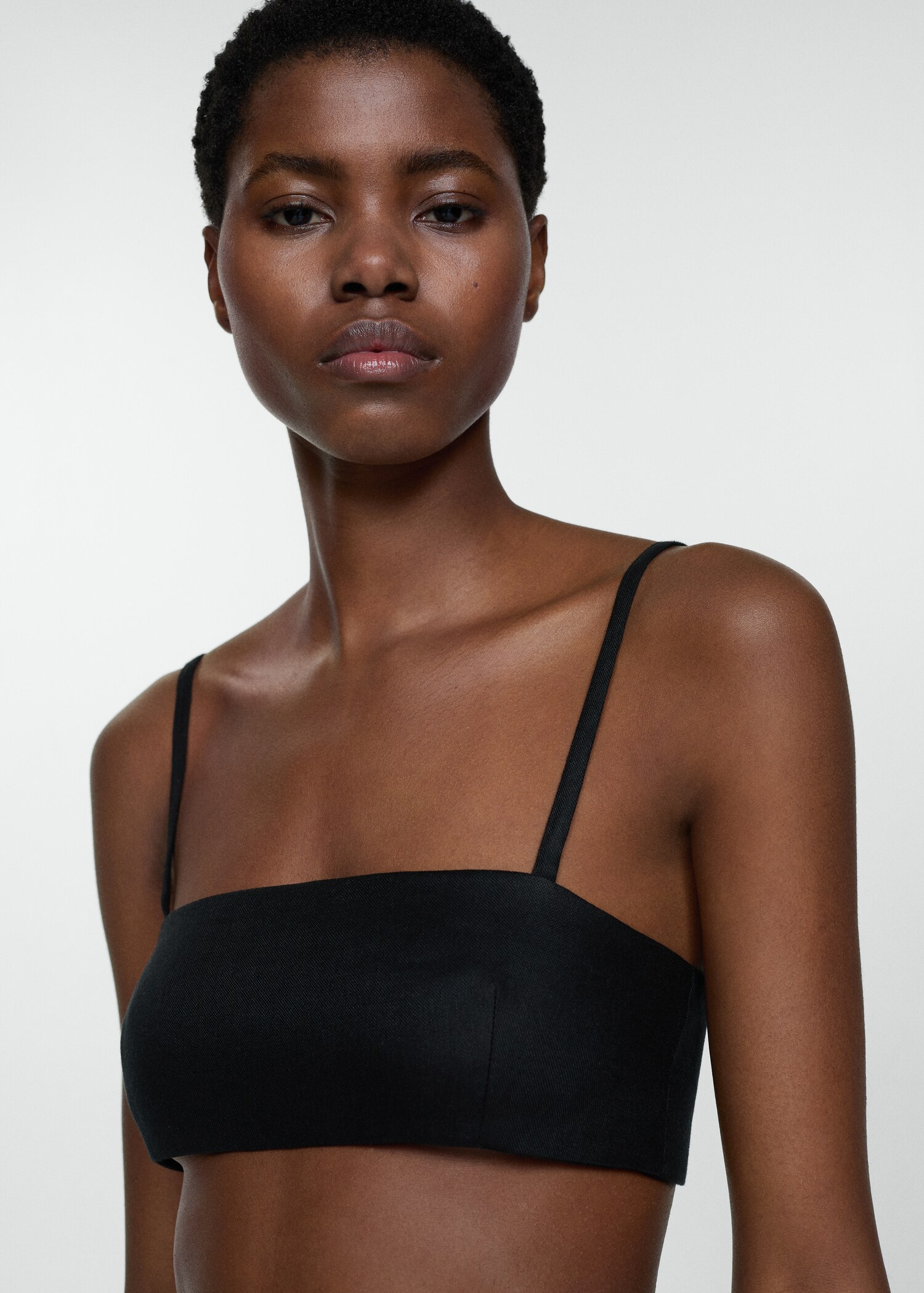 Cropped topp i linne - Detaljer om artikeln 1