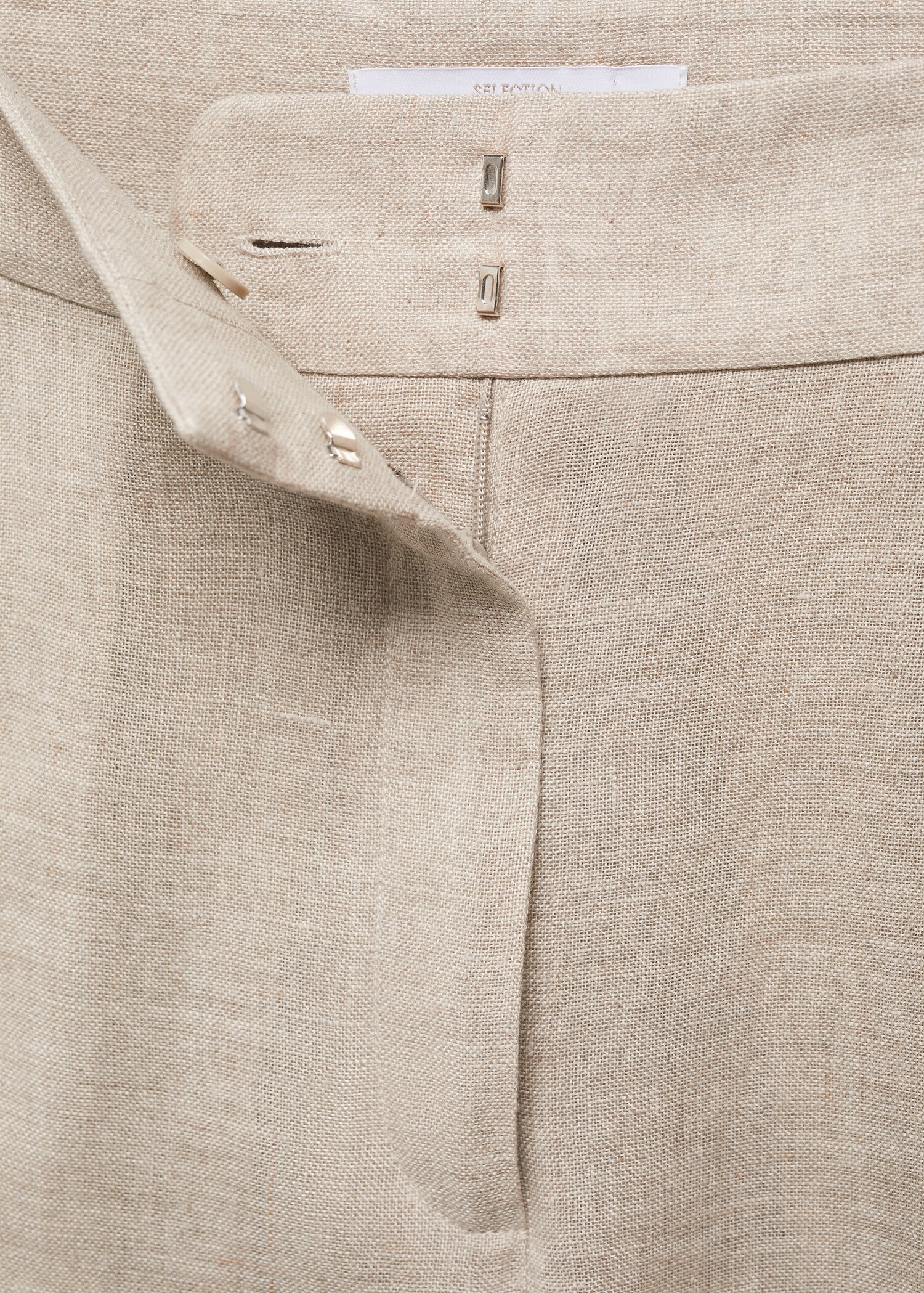 Pantalón traje 100% lino - Detalle del artículo 8