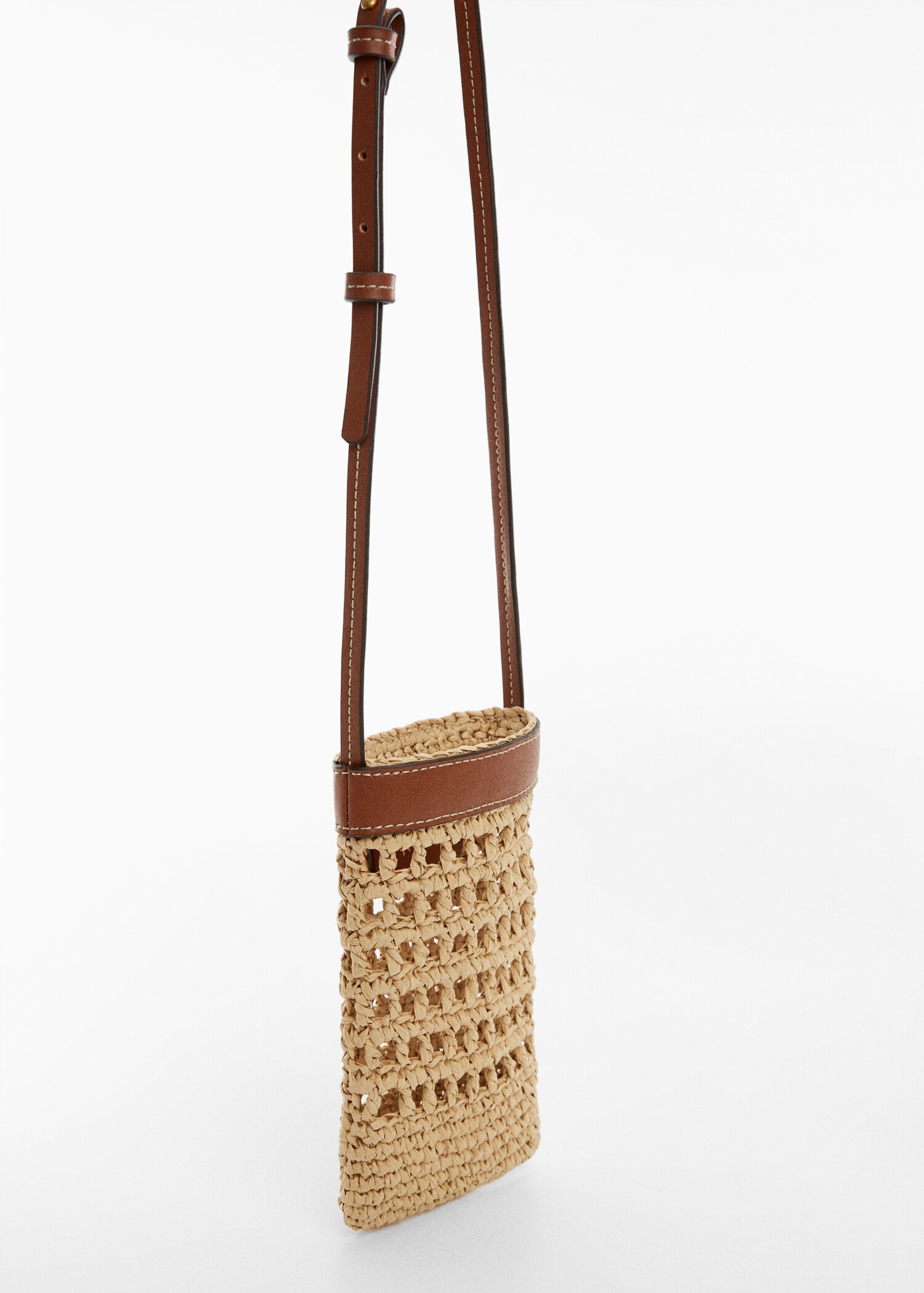 Natural fibre mobile case - Medium plane