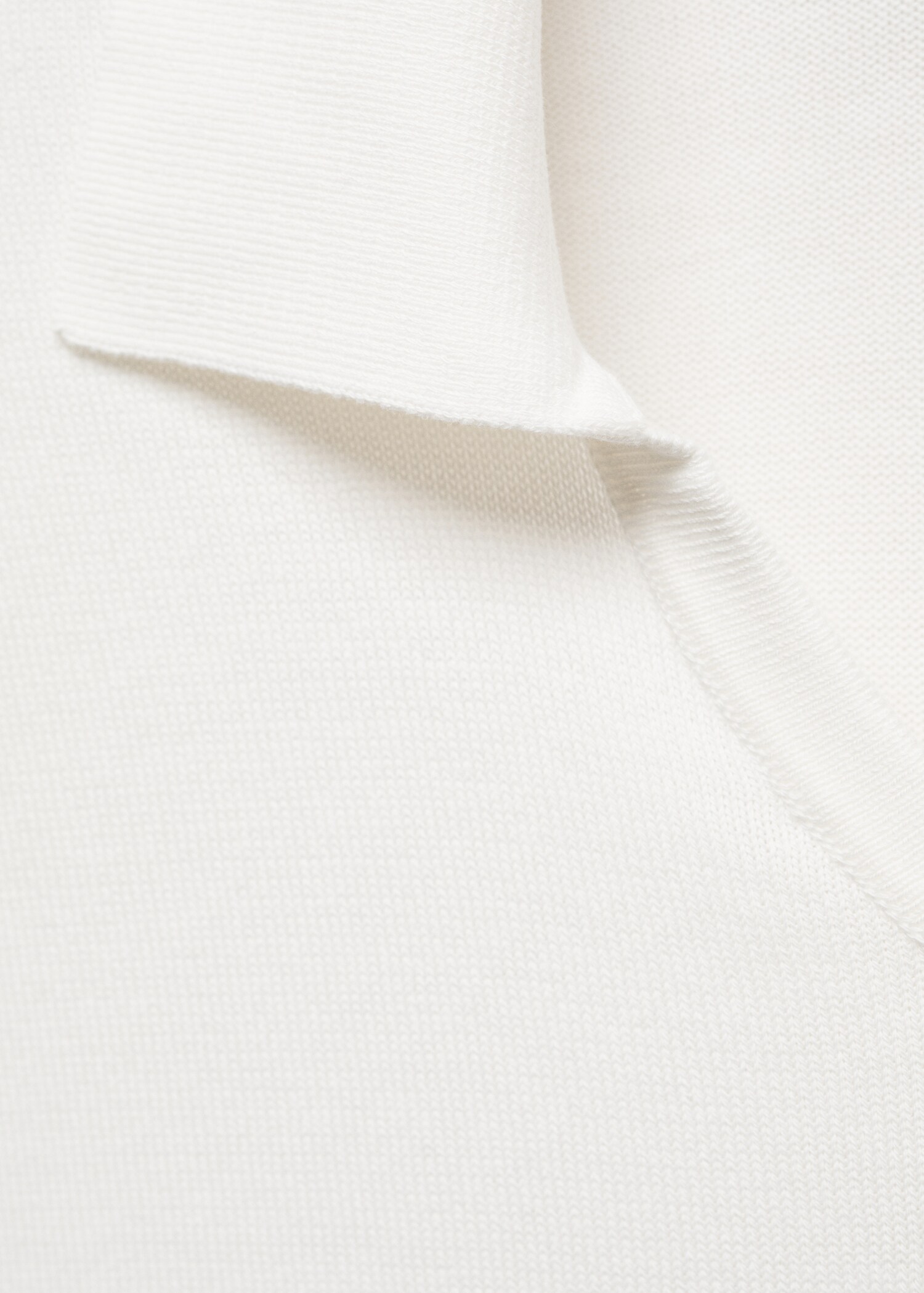 100% cotton knitted polo shirt - Details of the article 8
