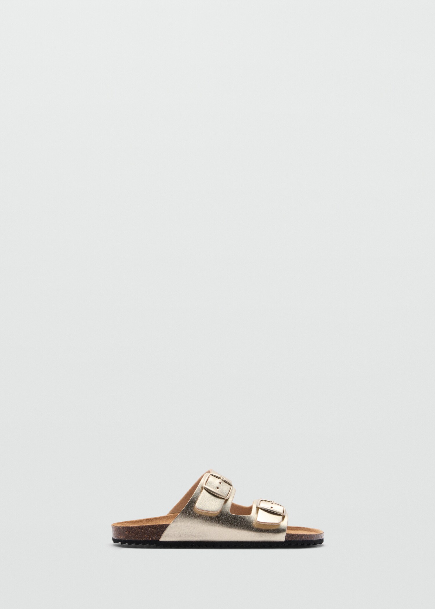 Sandals with metal buckle - Article without model