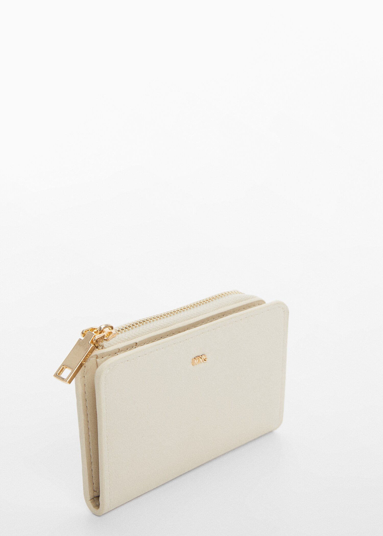 Embossed wallet with logo - Medium plane