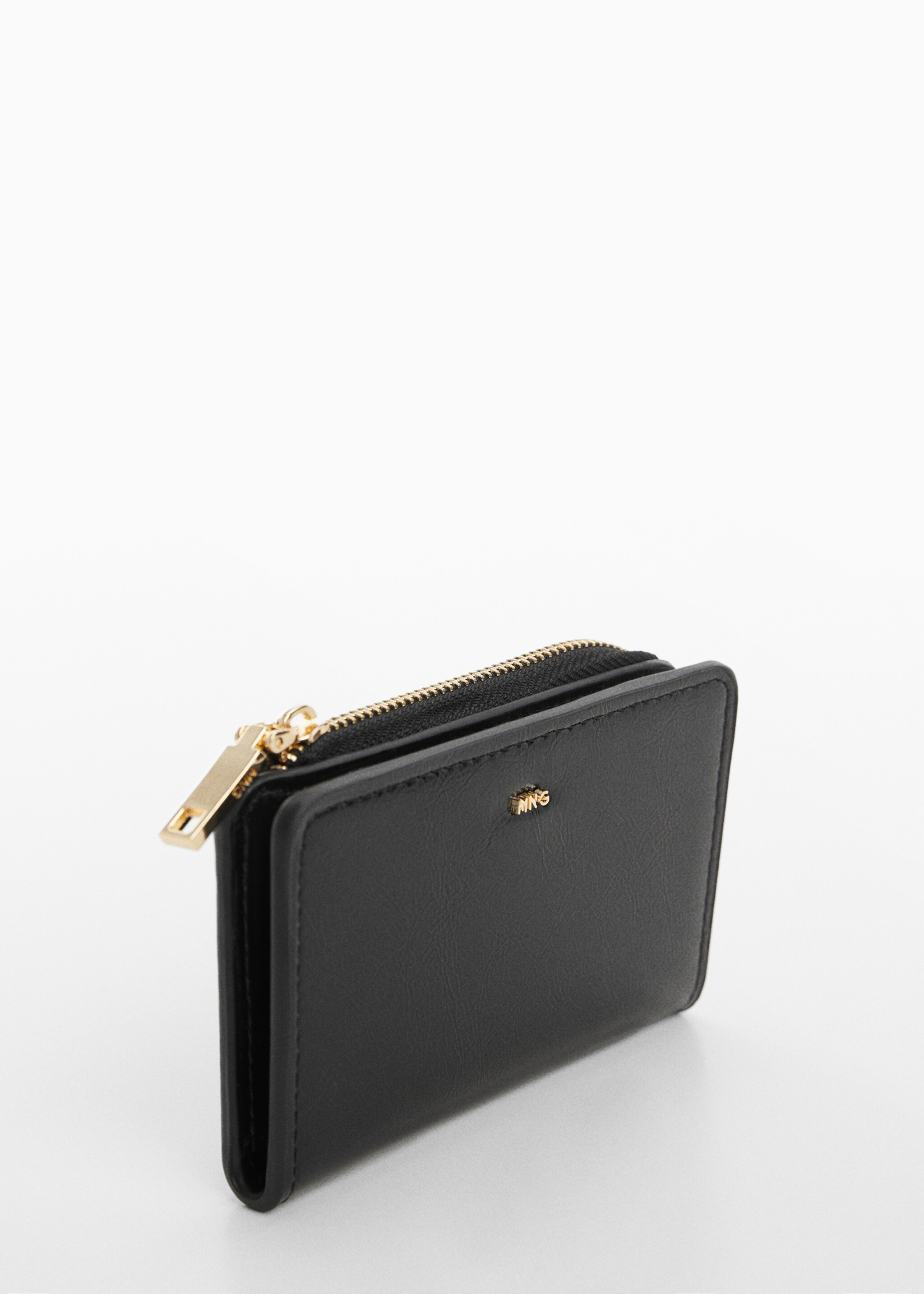 Billetera logo relieve - Plano medio