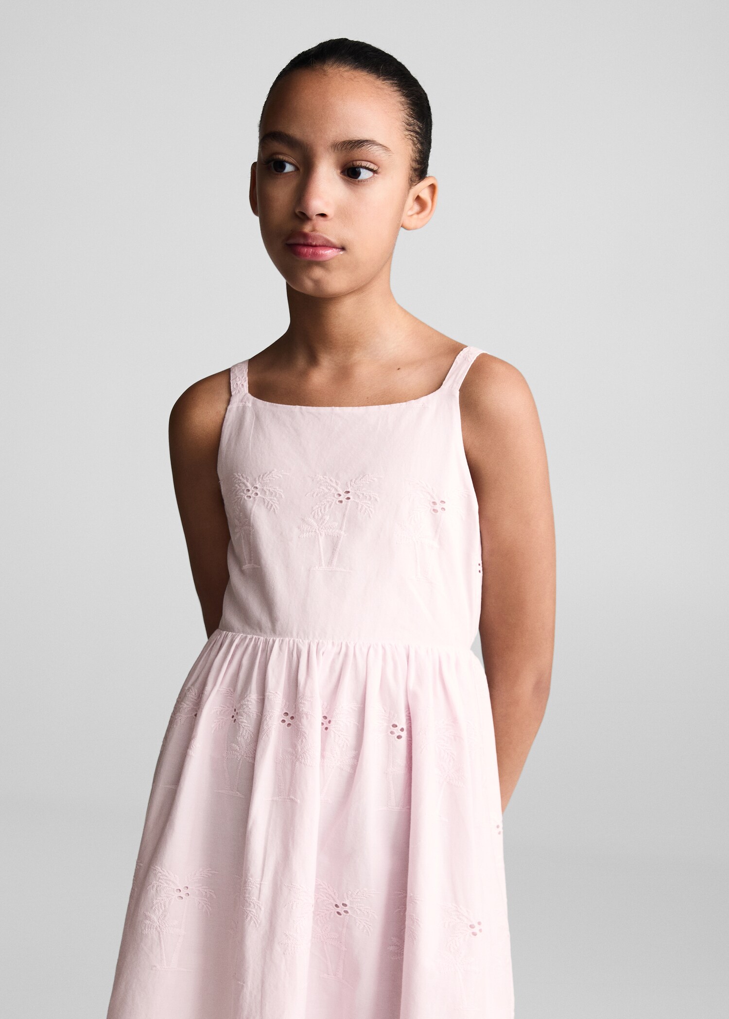 Broderie anglaise dress - Details of the article 1