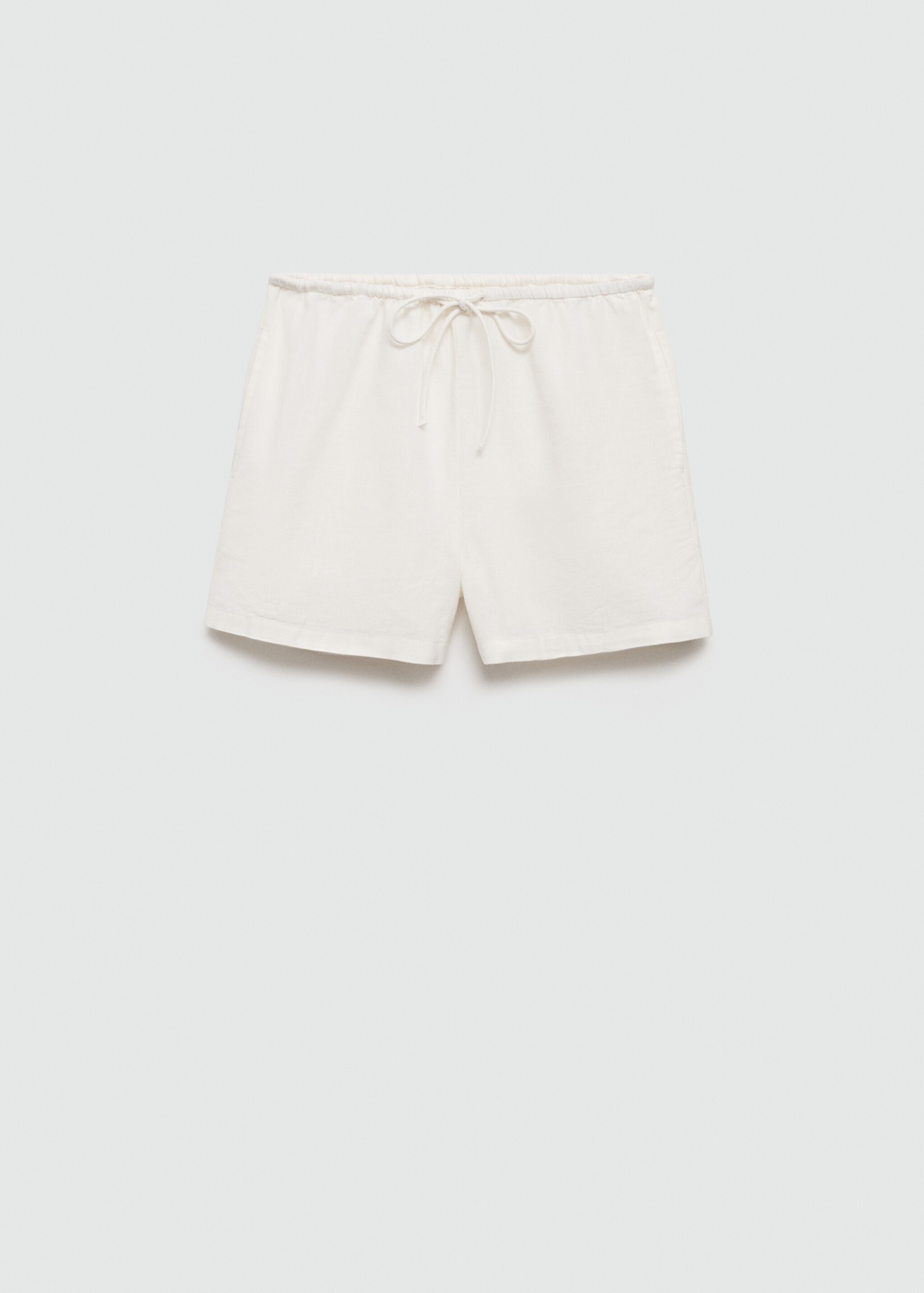 Bow linen short - Article without model