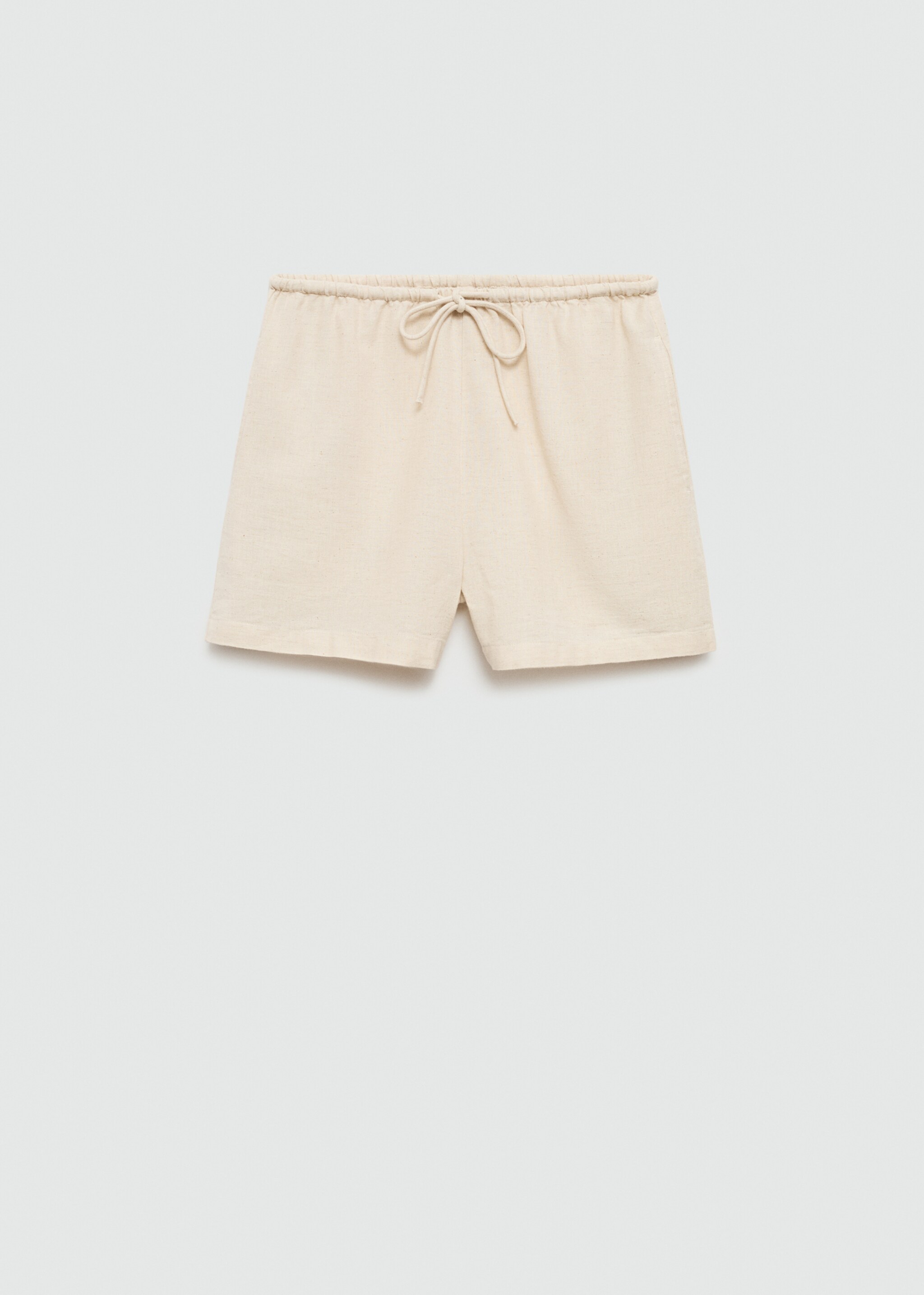 Short lino fiocco - Articolo senza modello