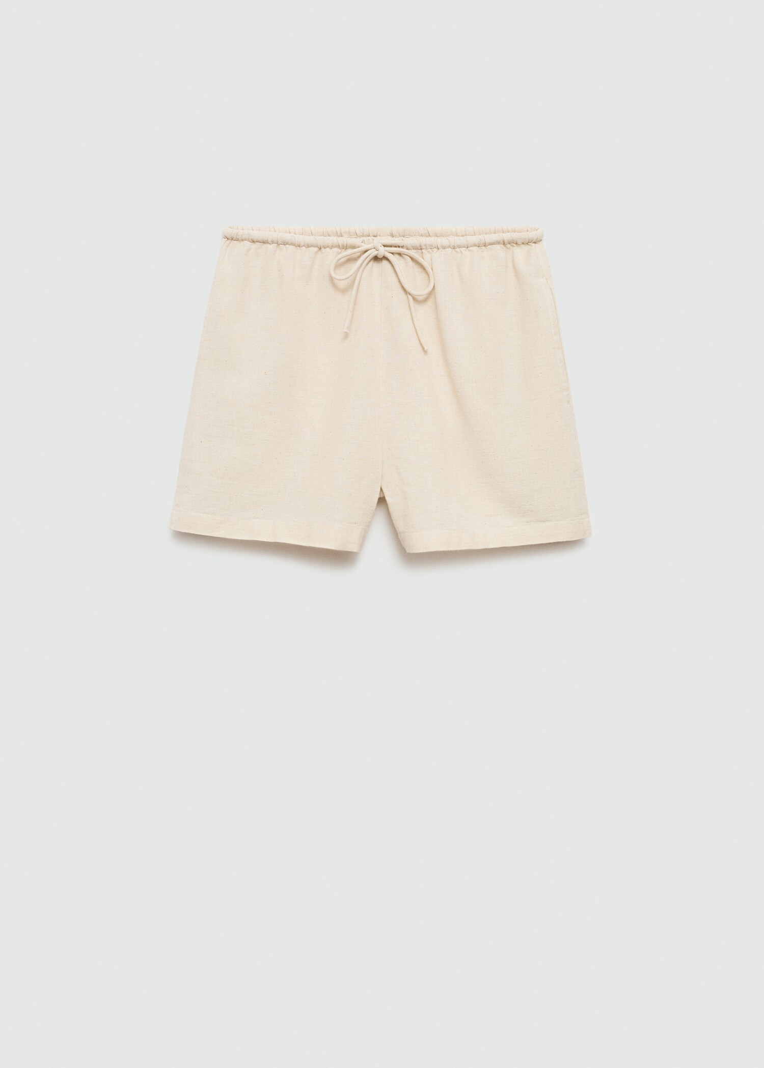 Bow linen short - Article without model