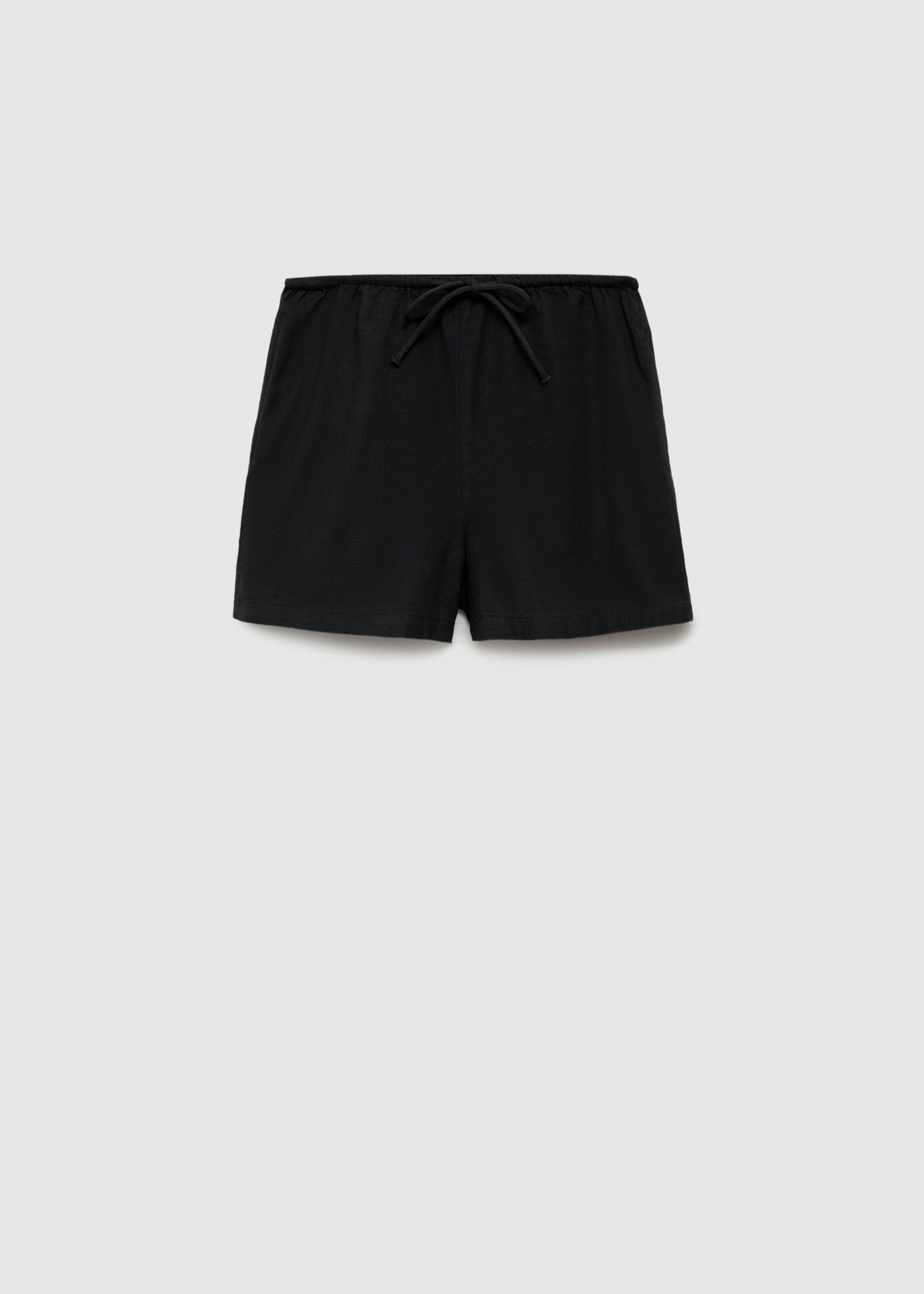 Short lino fiocco - Articolo senza modello