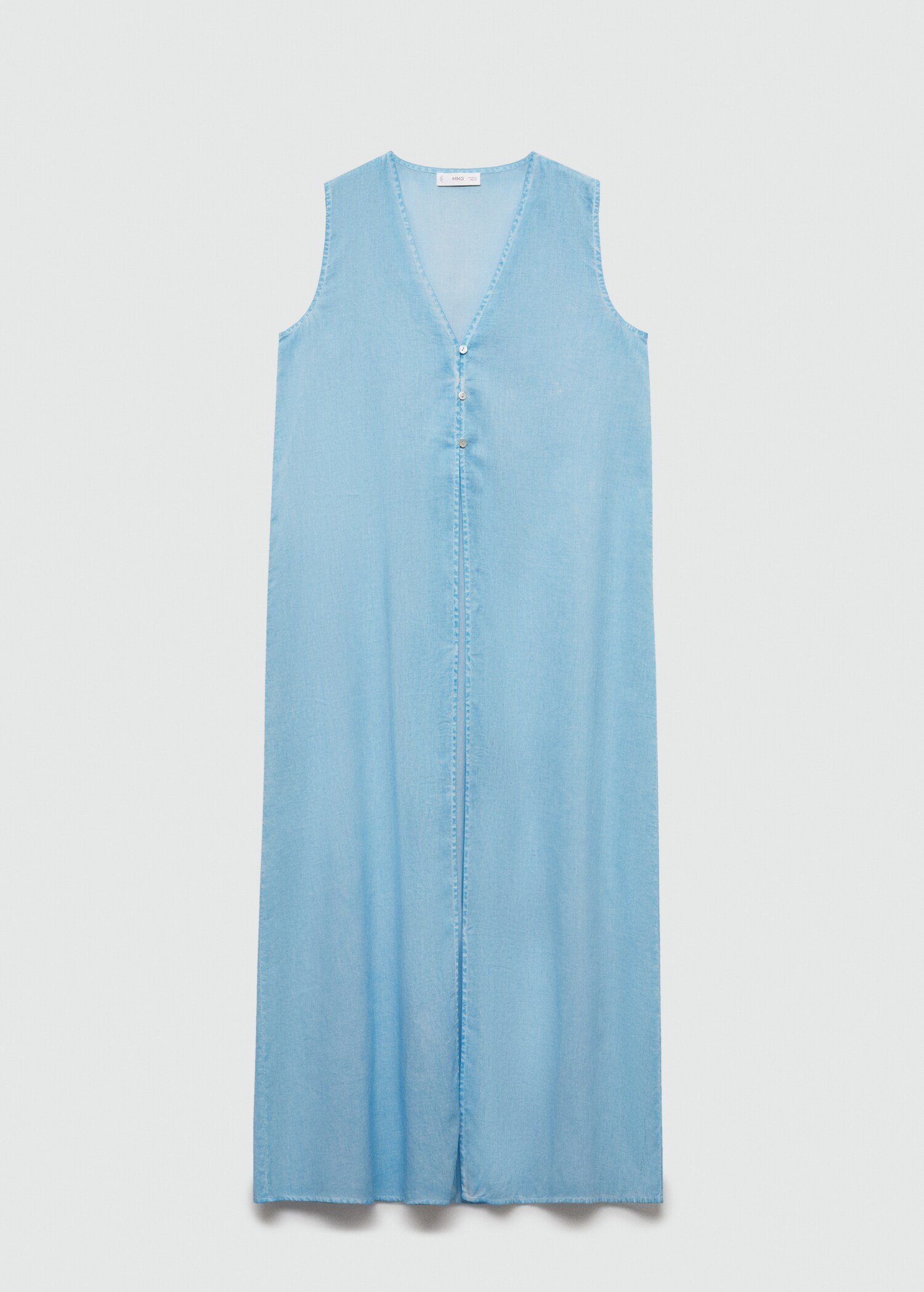 Gilet lungo cotone - Articolo senza modello