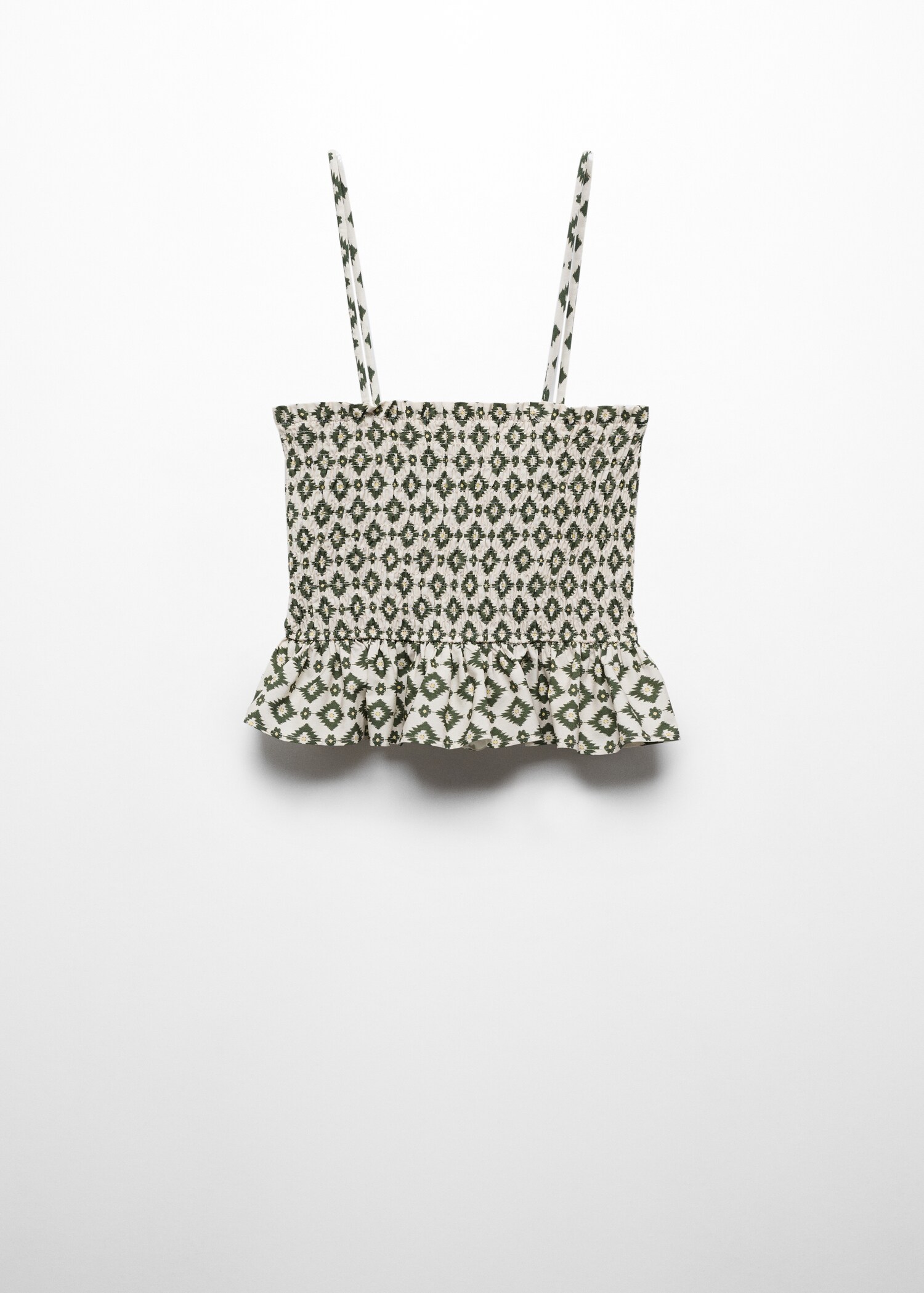 Print ruched top - Article without model
