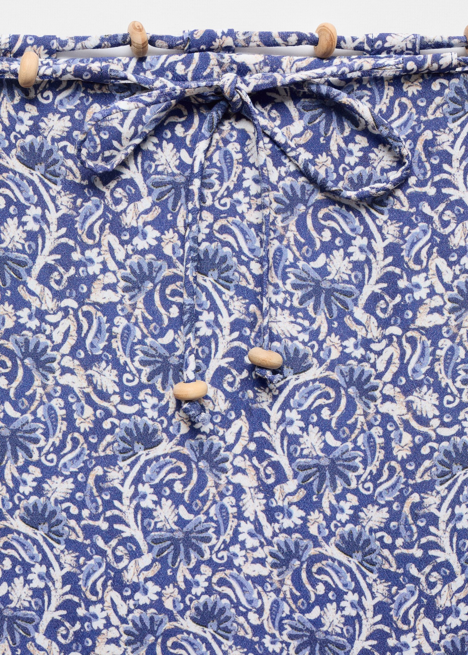 Printed midi skirt - Details of the article 8