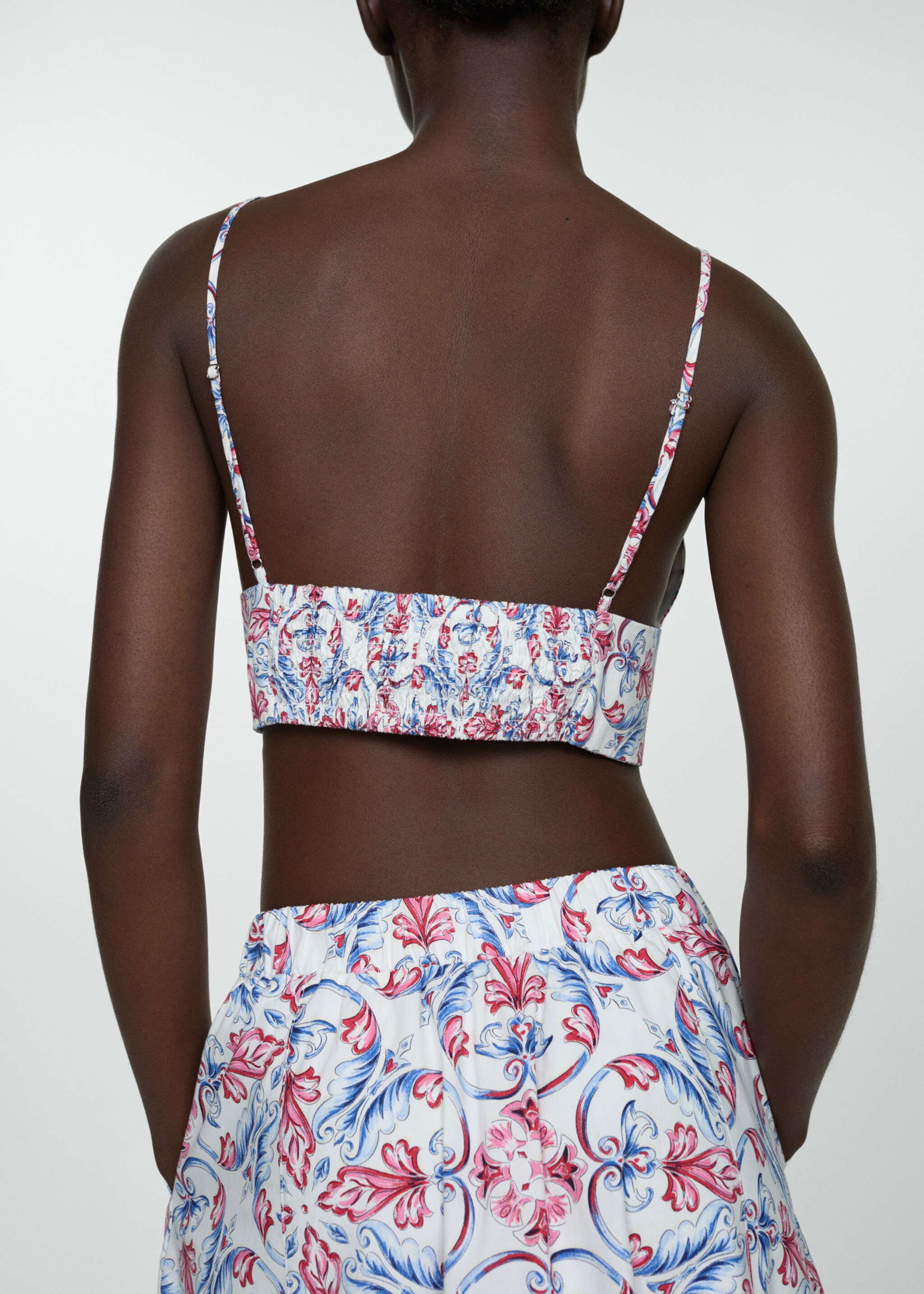 Gemustertes Crop-Top - Detail des Artikels 6