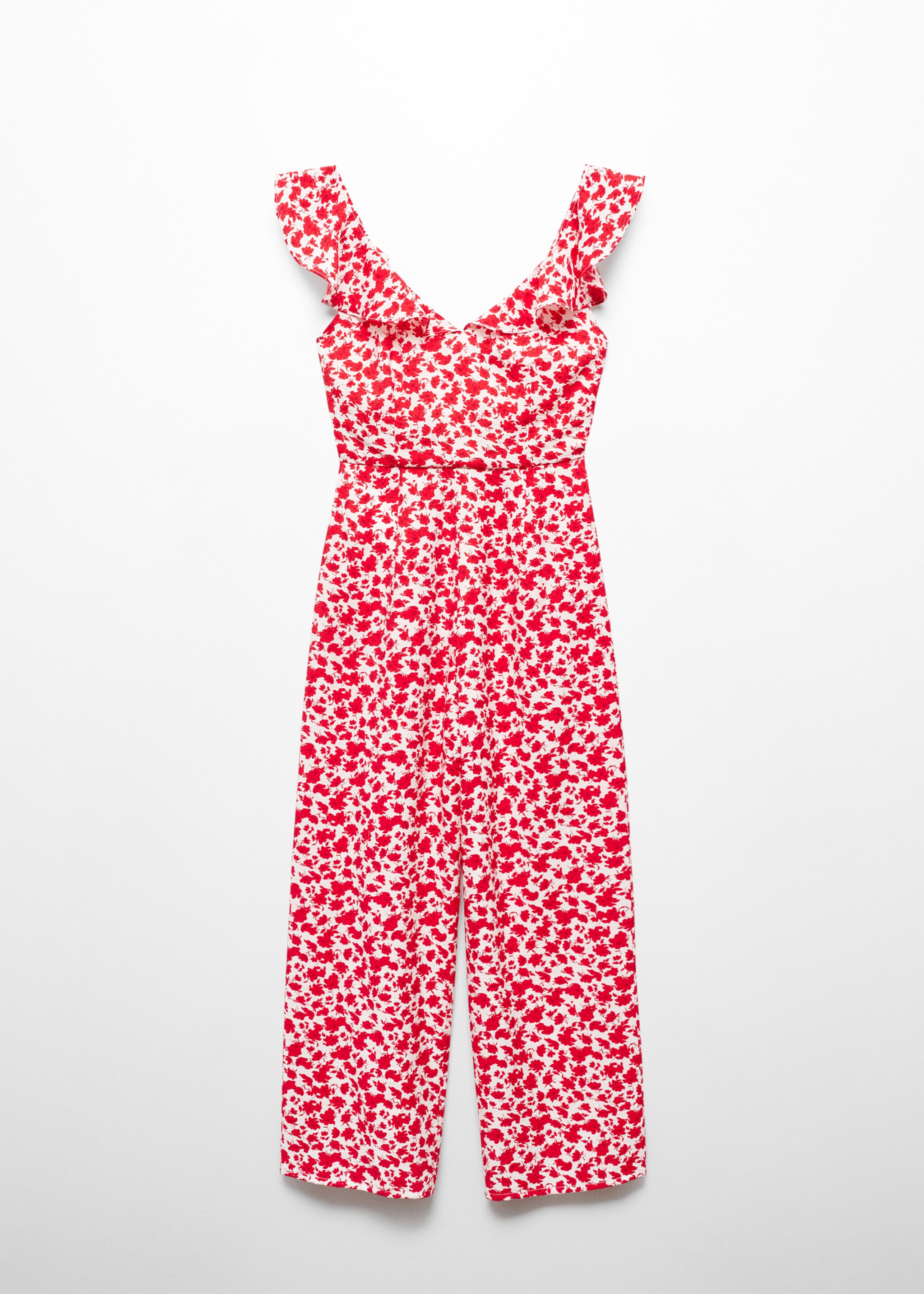 Langer Overall mit floralem Print - Artikel ohne Model