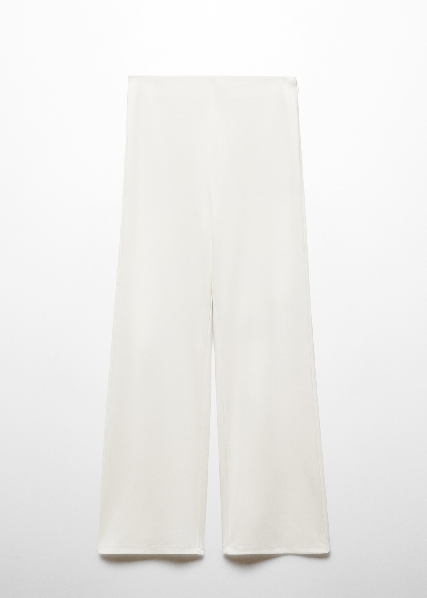 Flowy straight-fit trousers - Article without model