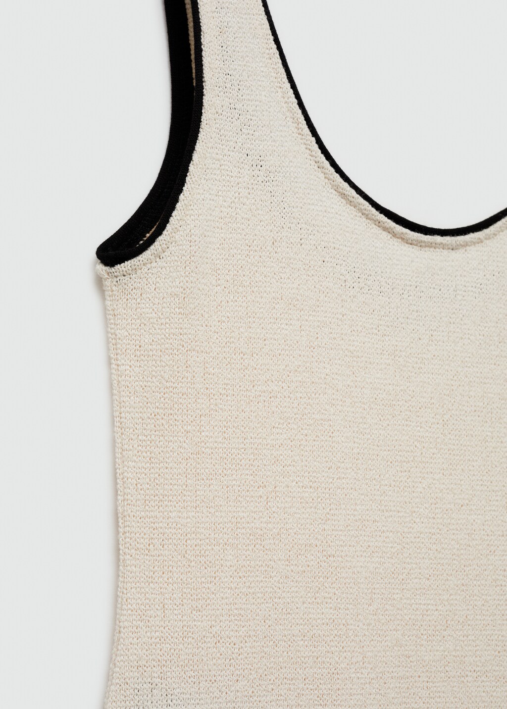 Side slit knit dress - Women | MANGO OUTLET USA