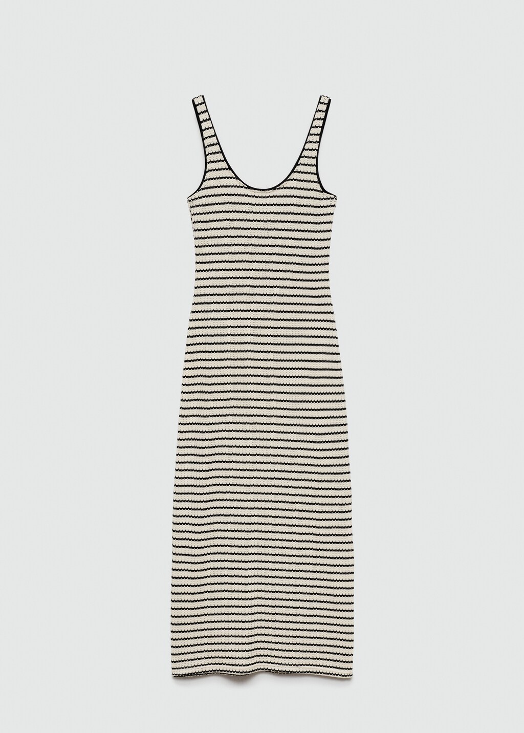 【未使用品】MEYAME LONG SLIT KNIT MEY-2012 Shapewear Metallic Knit Long Sleeve Slim Mermaid Maxi Dress