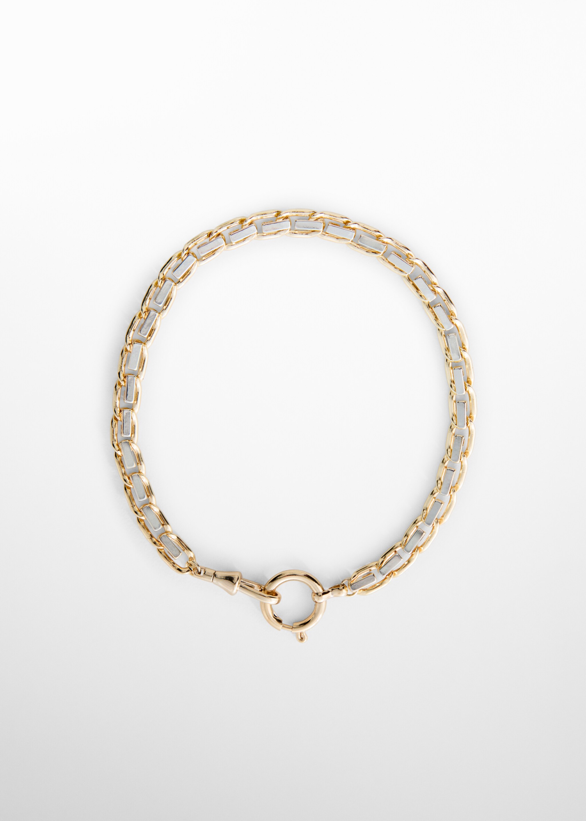 Collar cadena eslabones combinados - Artículo sin modelo