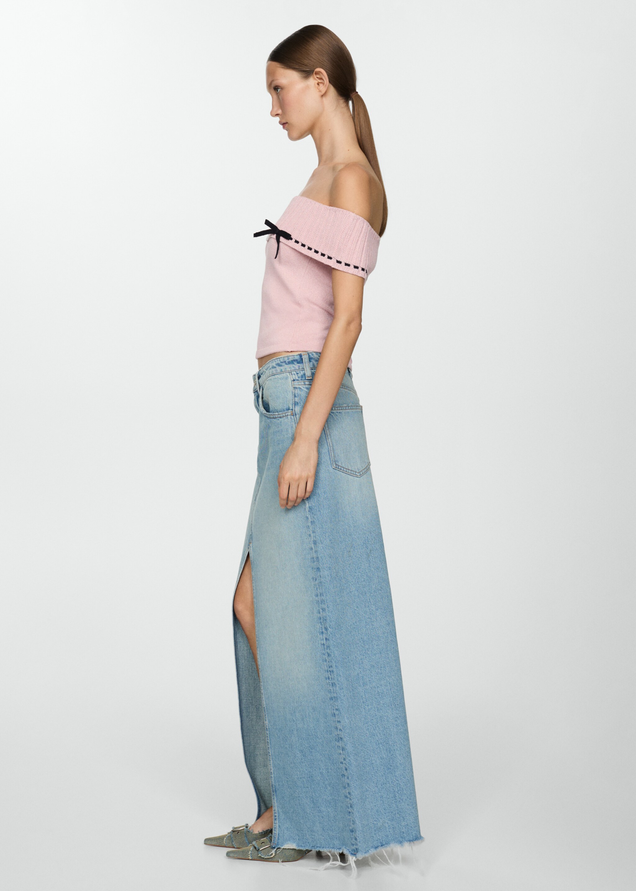 Off-shoulder top - Details of the article 2