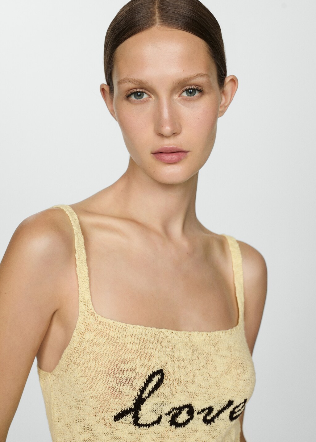 トップス Mellow Knit Top/chinatsuaoyama Knit asymmetric top - Teen Girl | MANGO OUTLET USA