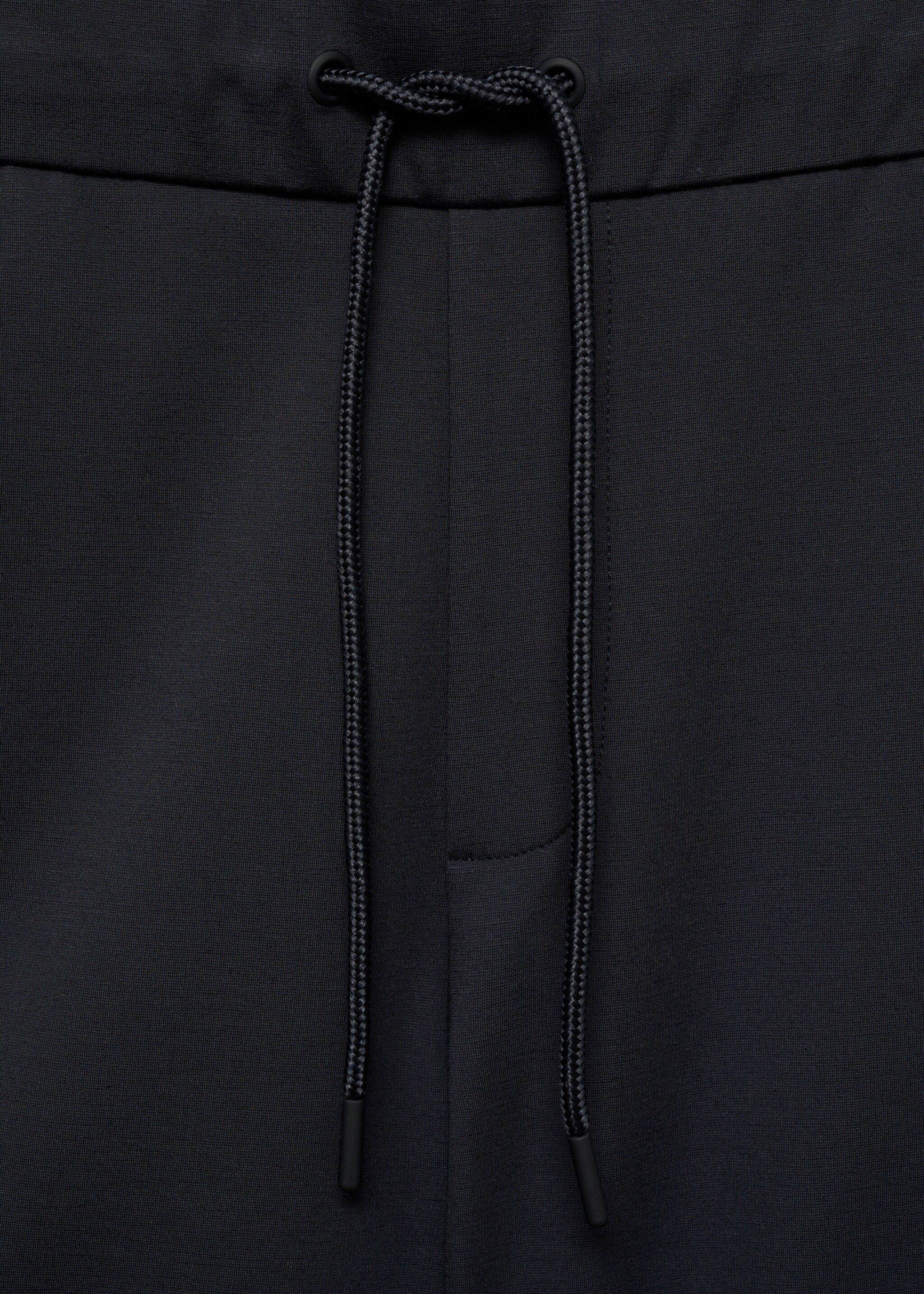 Technical fabric bermuda shorts with drawstring - Details of the article 8