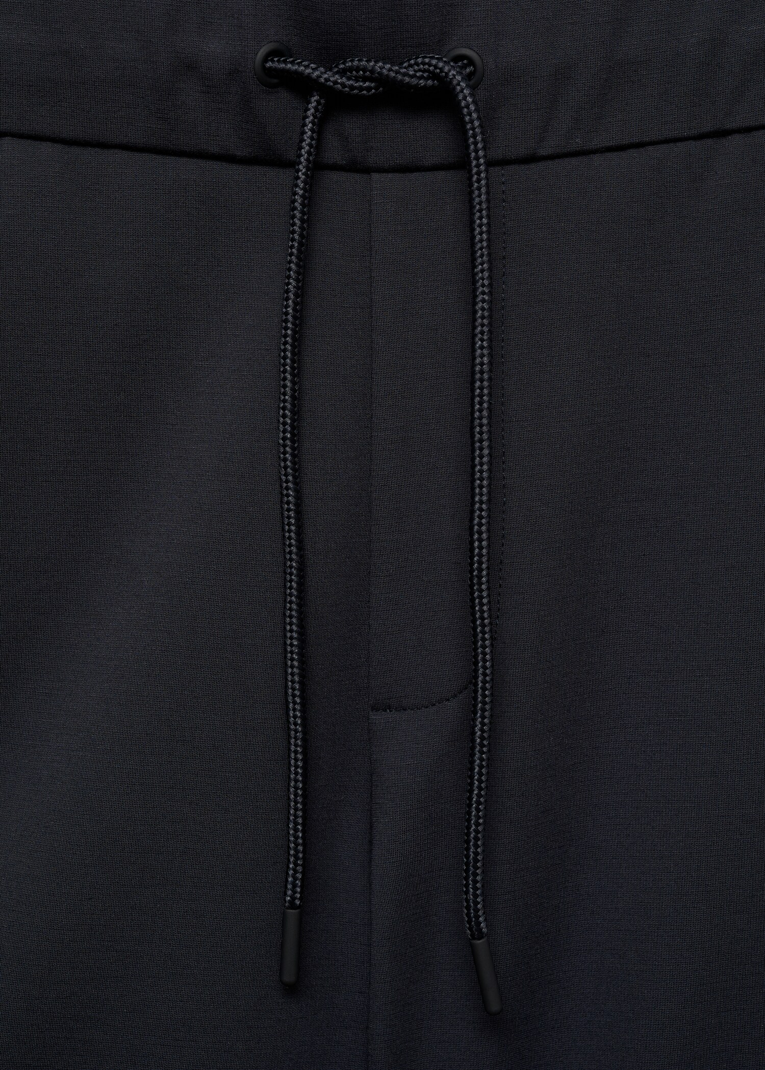 Technical fabric bermuda shorts with drawstring - Details of the article 8