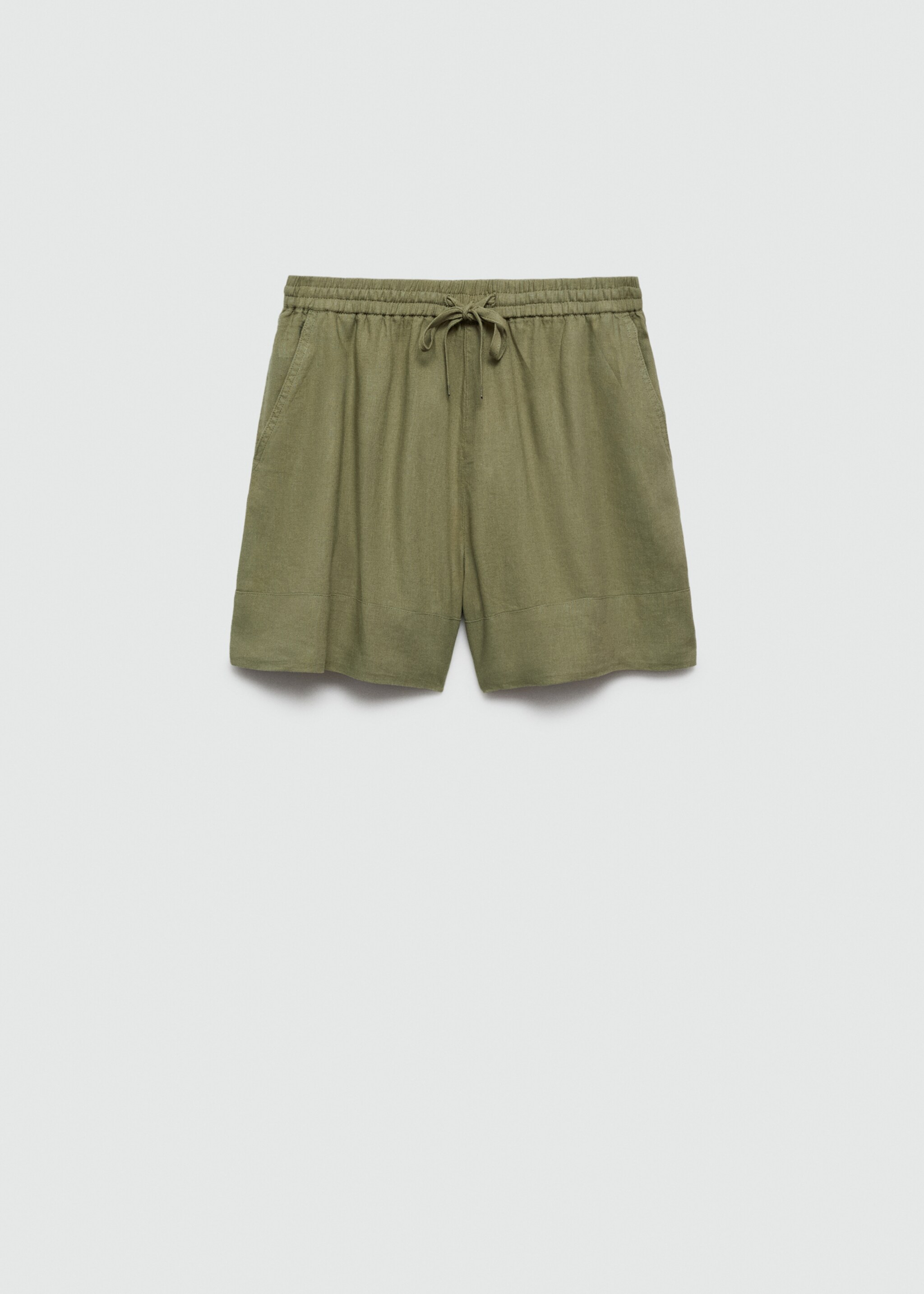 Fluid shorts with drawstring - Article without model