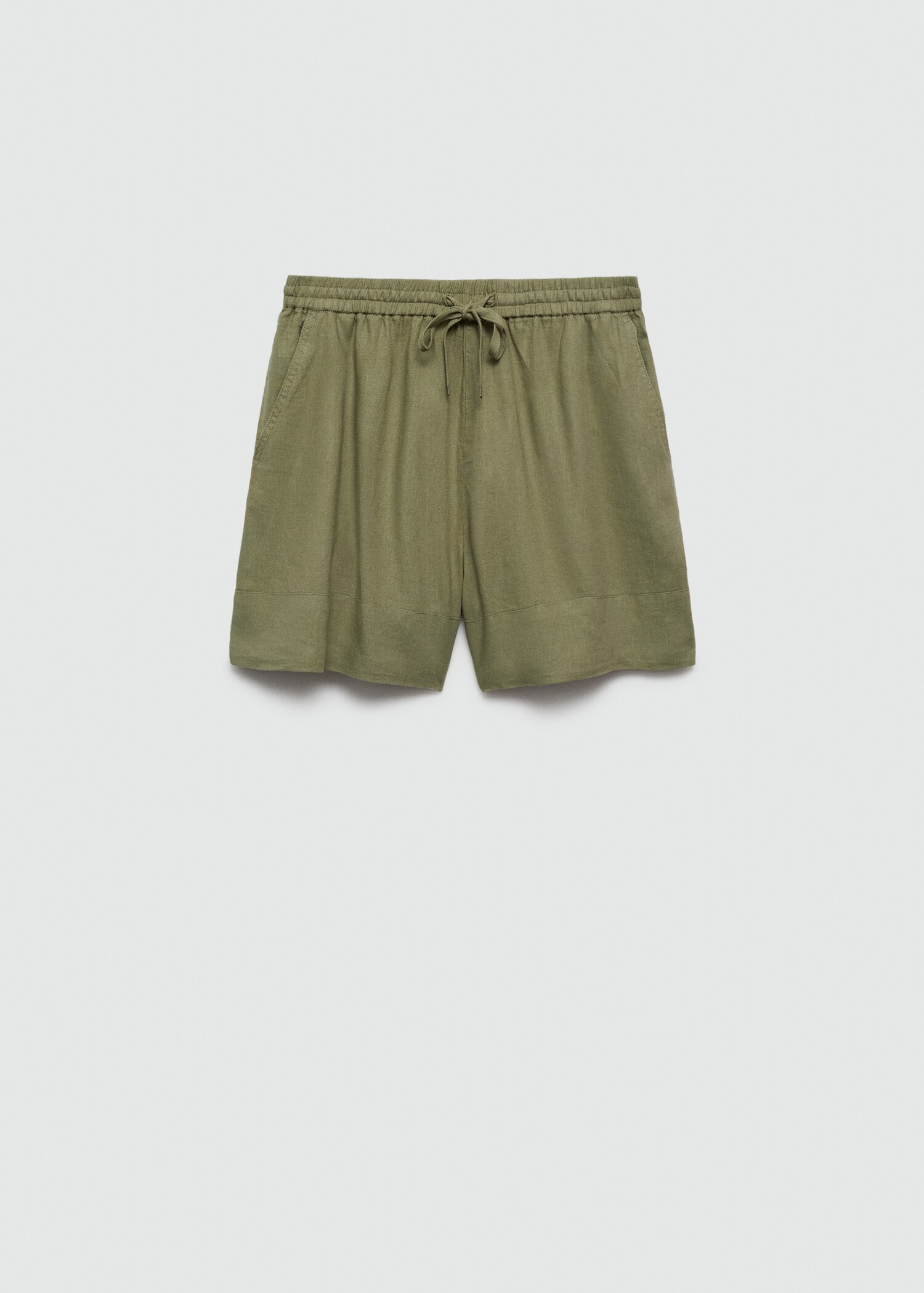 Fluid shorts with drawstring - Article without model