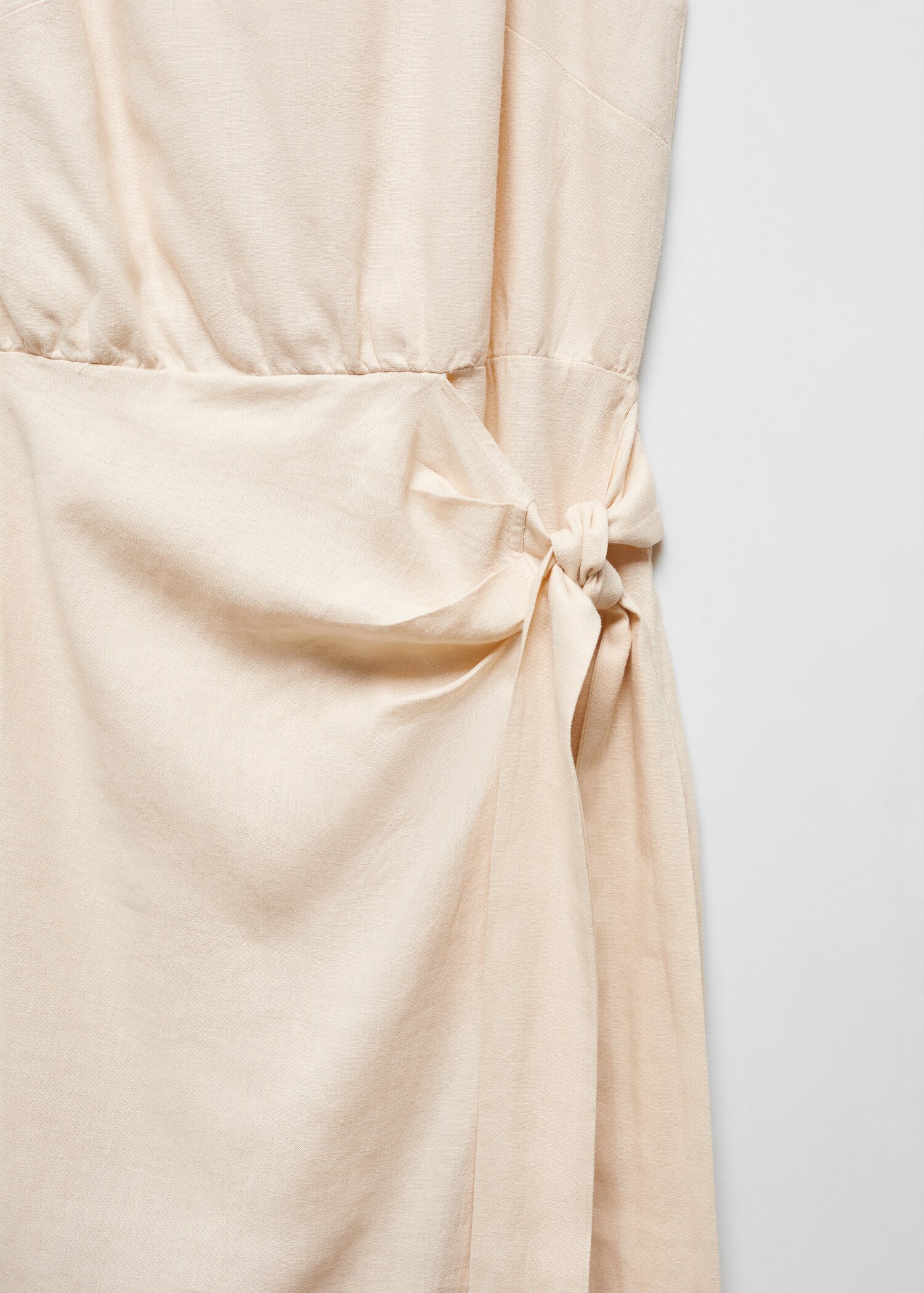 Leinenkleid mit Schleife - Detail des Artikels 8